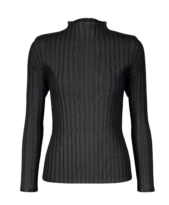 Issey Miyake issey miyake size:3 Black pleated coat 2506-Nextarrow Size XXS / US 00 / IT 34 - 1 Thumbnail