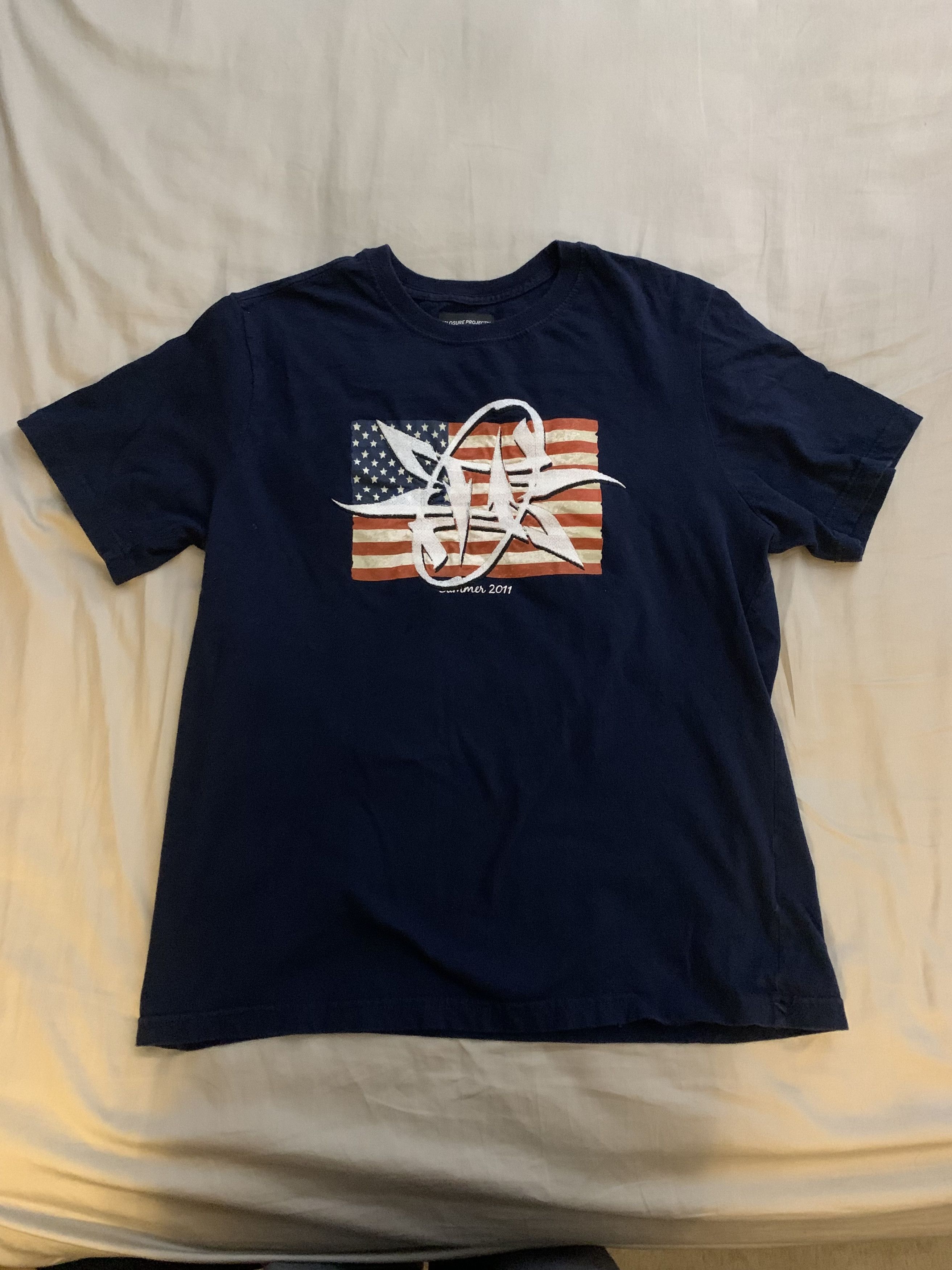 Japanese Brand Closure Projects USA Summer Flag Tee Size US L / EU 52-54 / 3 - 1 Thumbnail
