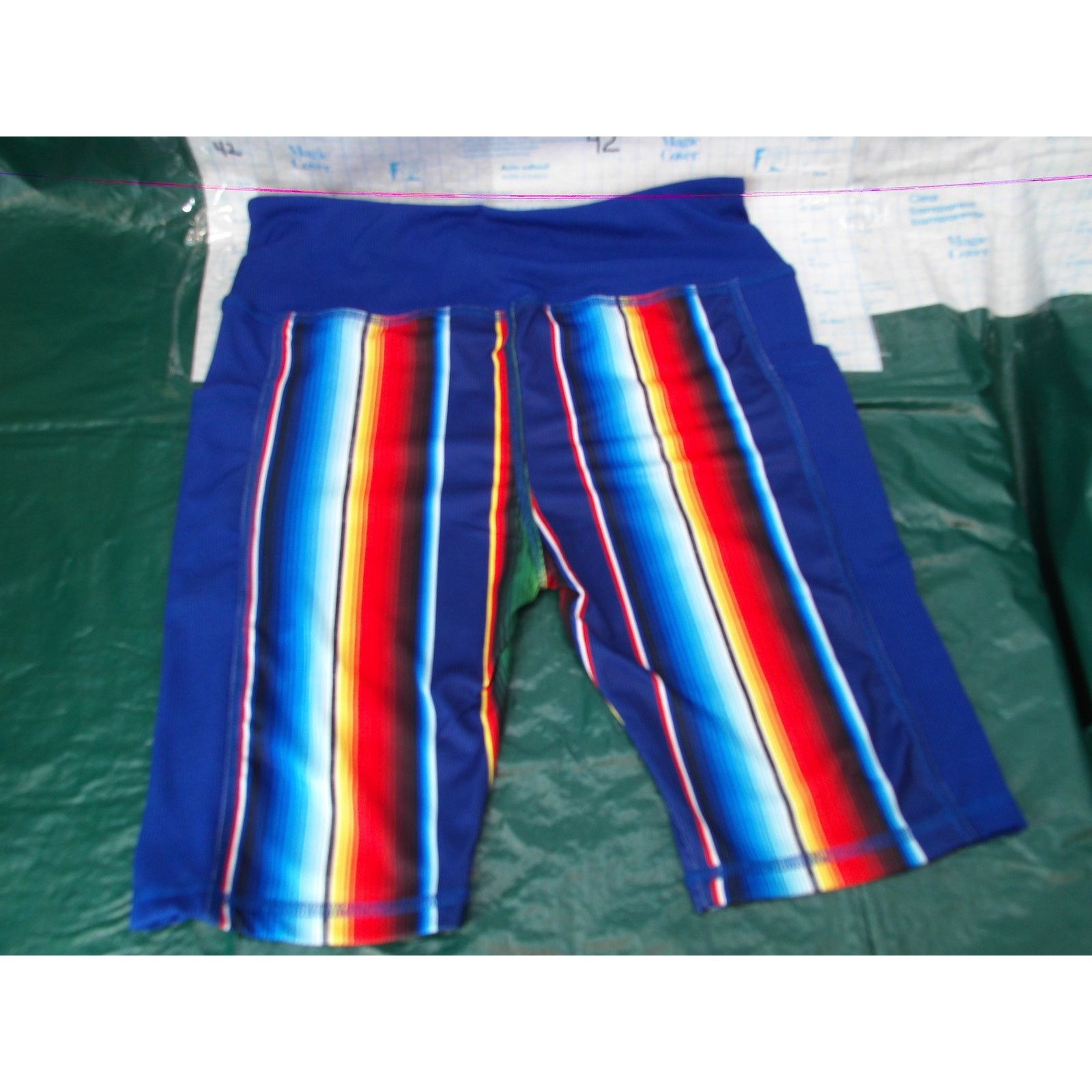 & Other Stories Lucky & Blessed Women’s Shorts Size Medium Rainbow NWT Size 28" / US 6 / IT 42 - 5 Thumbnail