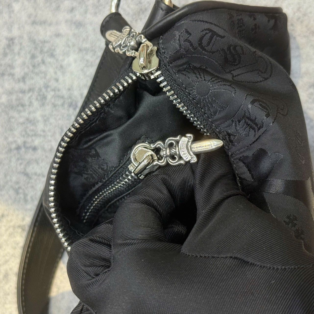 Chrome Hearts Chrome Hearts small chicken nugget bag Multi Motif Nylon Size ONE SIZE - 16 Thumbnail