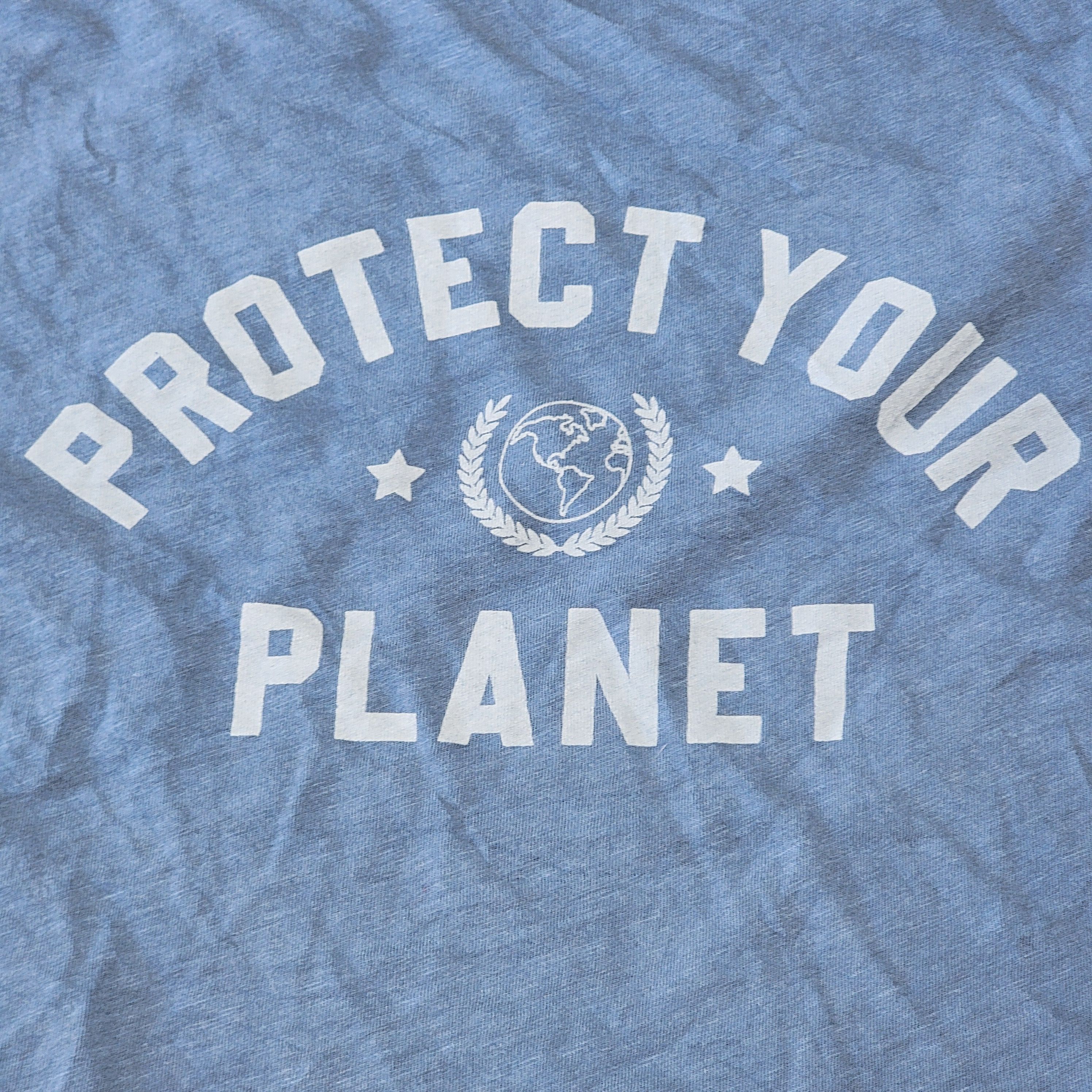 American Eagle Outfitters American Eagle SS Crop Tee "Protect Your Planet" - Size XL Size XL / US 12-14 / IT 48-50 - 2 Thumbnail