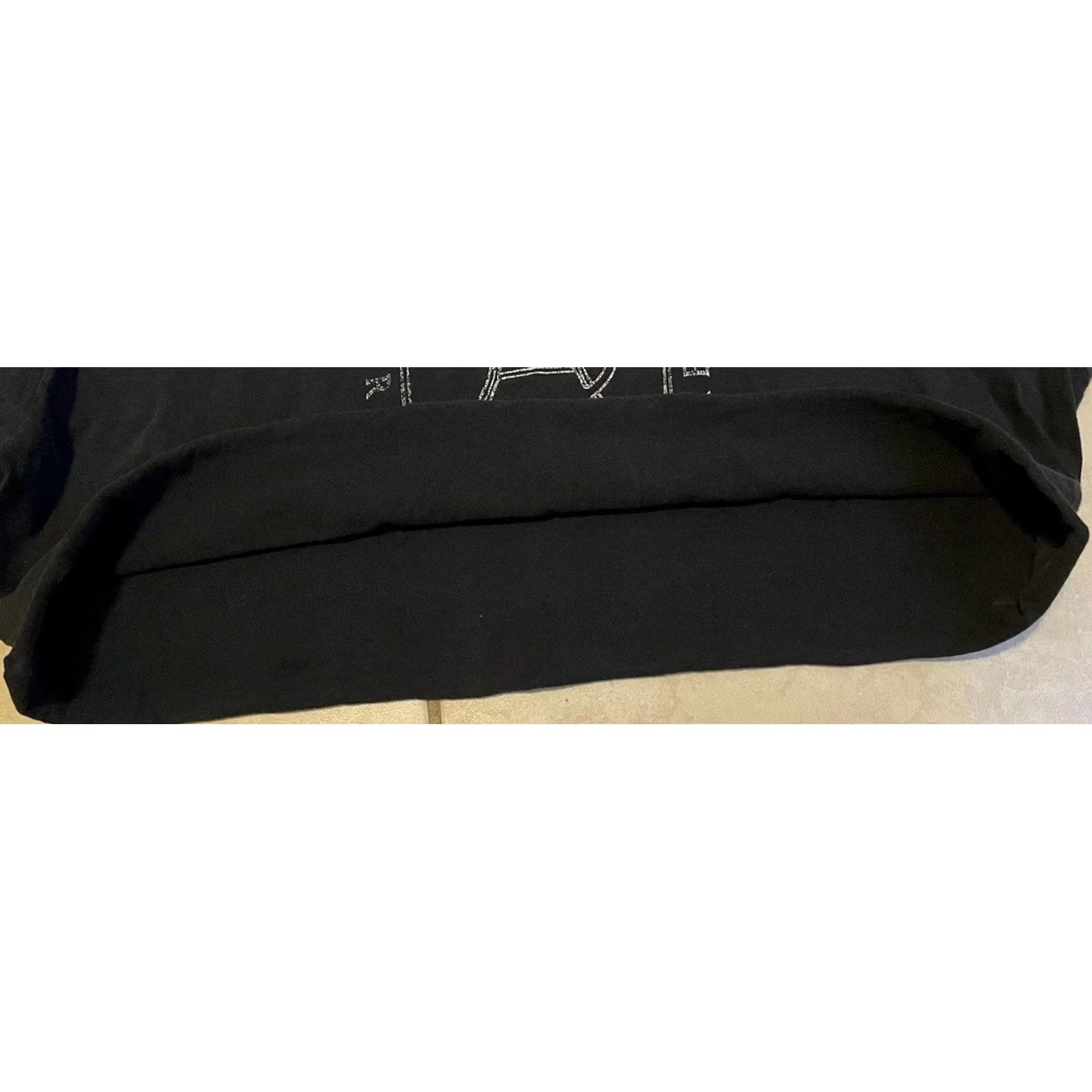 Vintage VINTAGE Downtown Bakery & Creamery Faded Boxy Crop Shirt - Healdsburg - 80s - 90s - Black - Cropped - Womens - One Size - Single Stitch Size ONE SIZE - 4 Thumbnail