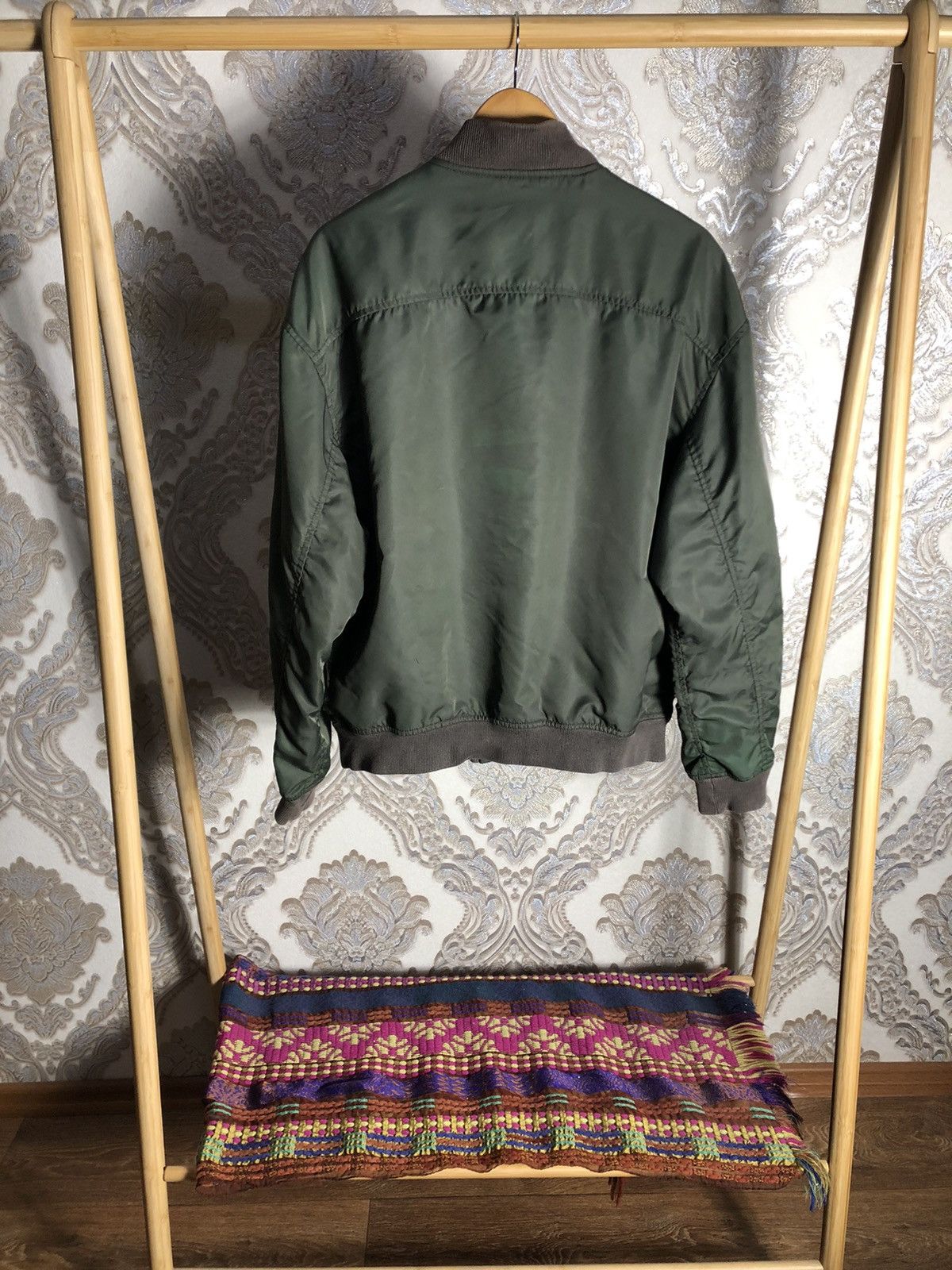 Allsaints × Vintage VERY RARE ALLSAINTS KITSON BOMBER NYLON JACKET JAPAN STYLE Size US L / EU 52-54 / 3 - 7 Thumbnail