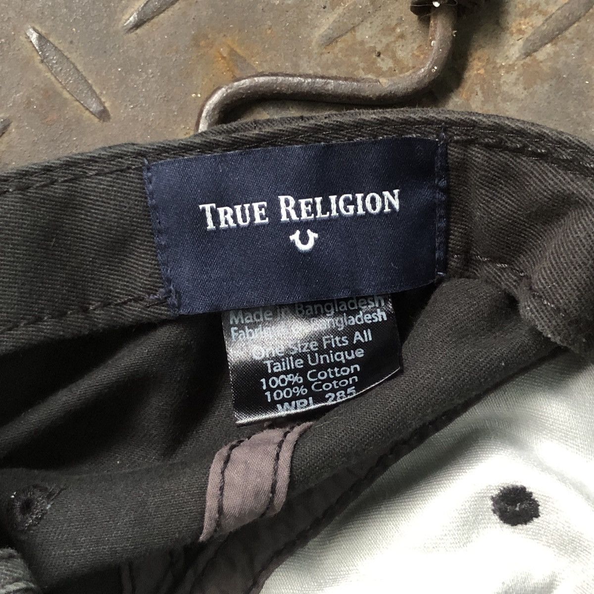 True Religion 🚫 SOLD 🚫 Vintage Y2K True Religion Black Hat Size ONE SIZE - 8 Thumbnail