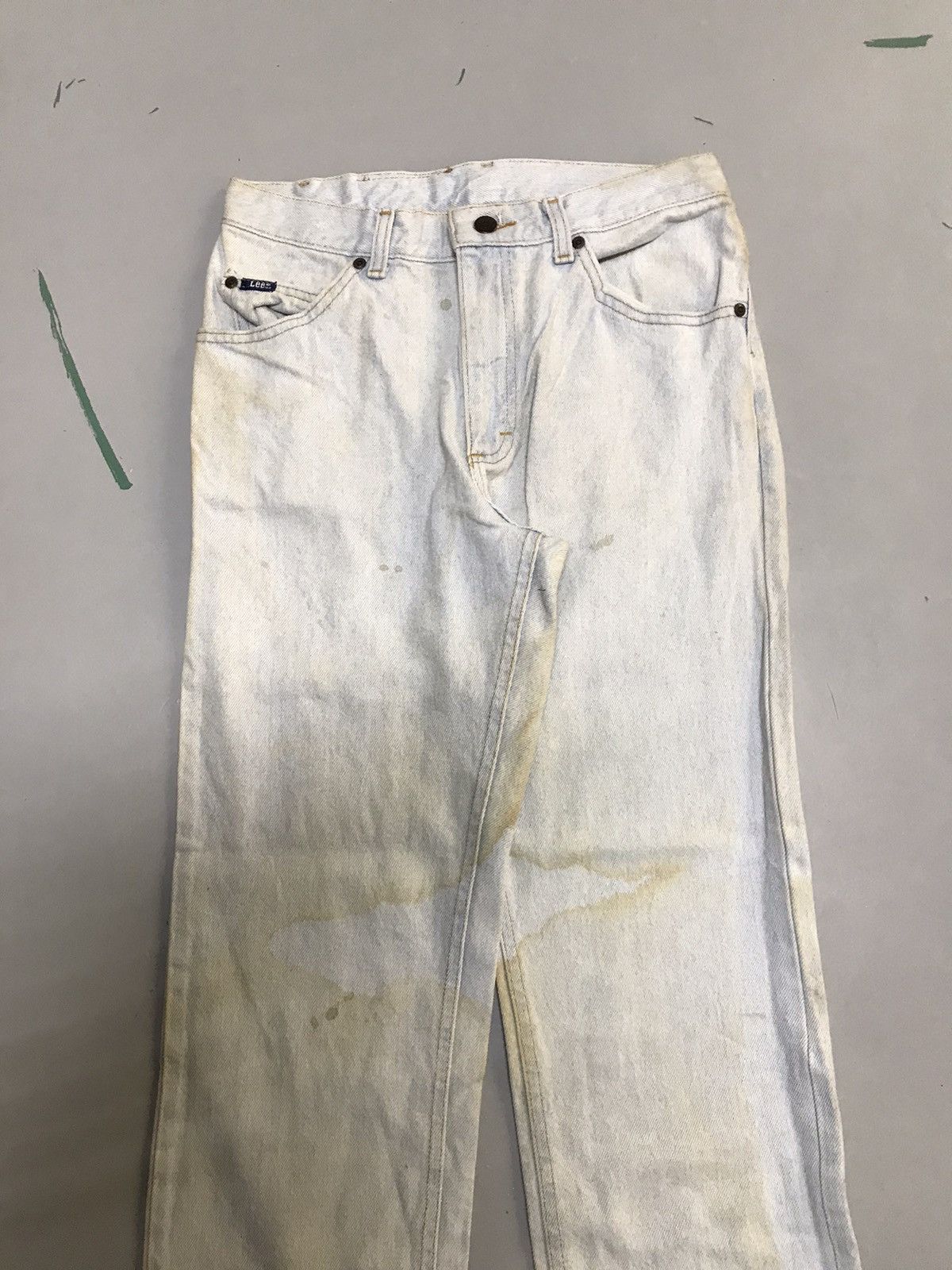 Lee Vintage Lee dusty stained denim Size US 30 / EU 46 - 5 Thumbnail