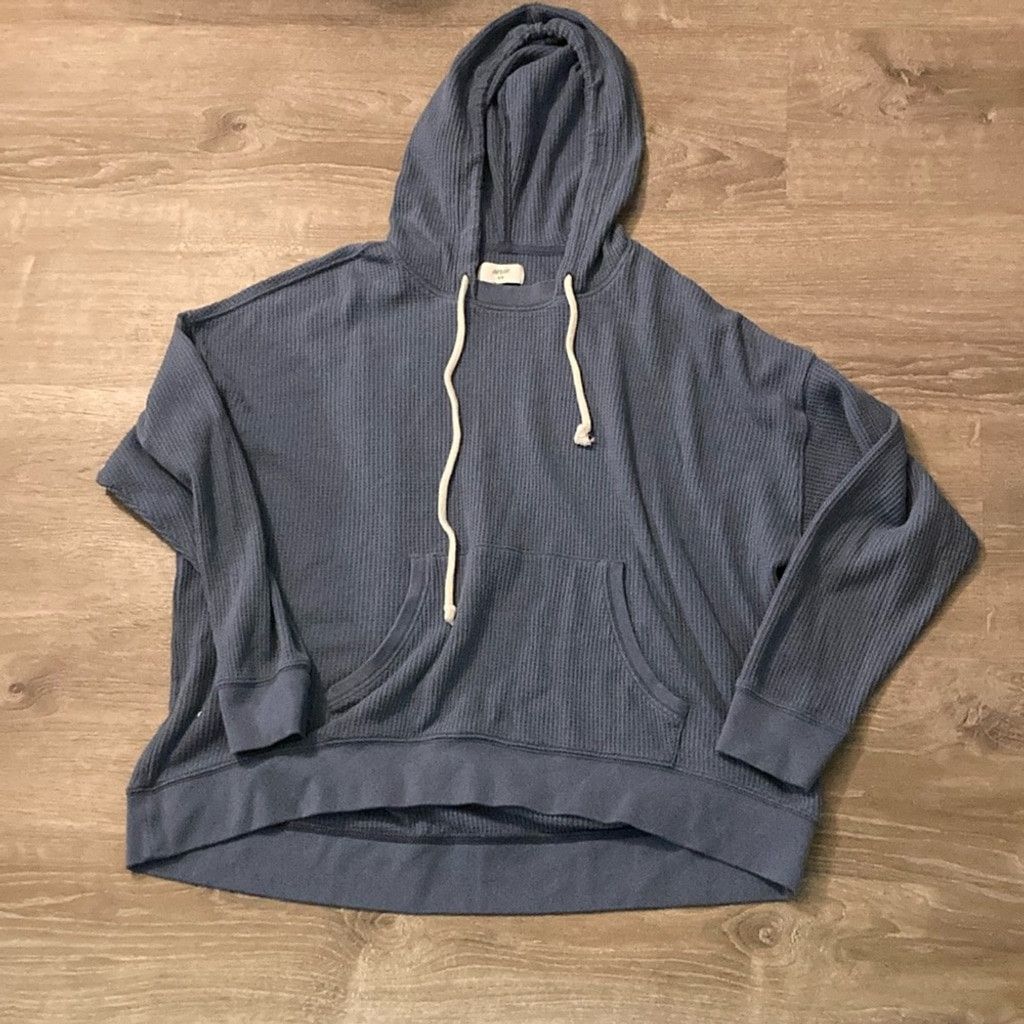 Other Aerie oversized waffle knit hooded pullover size medium Size M / US 6-8 / IT 42-44 - 1 Thumbnail