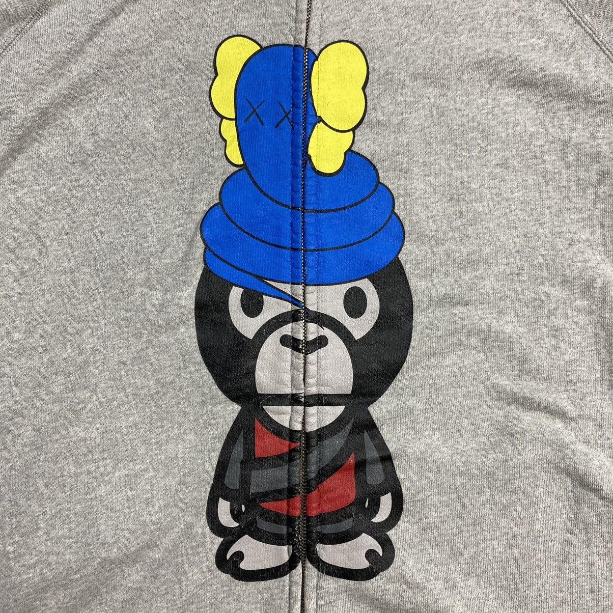 Bape × Kaws Bape x Kaws full zip hoodie Size US L / EU 52-54 / 3 - 7 Thumbnail