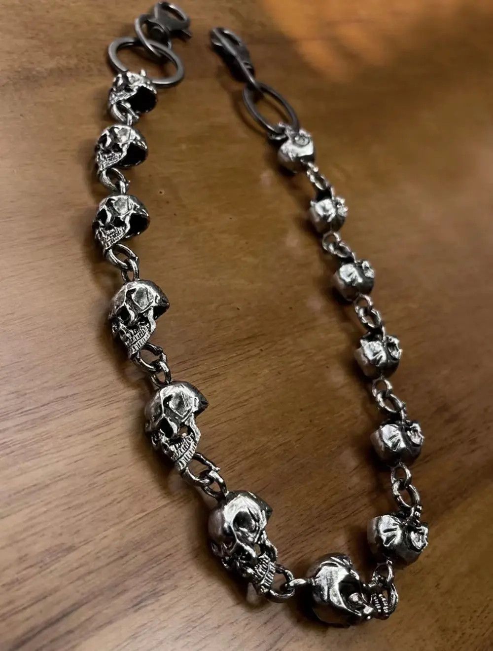 Jewelry vintage horror Skull Wallet Jeans Chain Size ONE SIZE - 5 Thumbnail