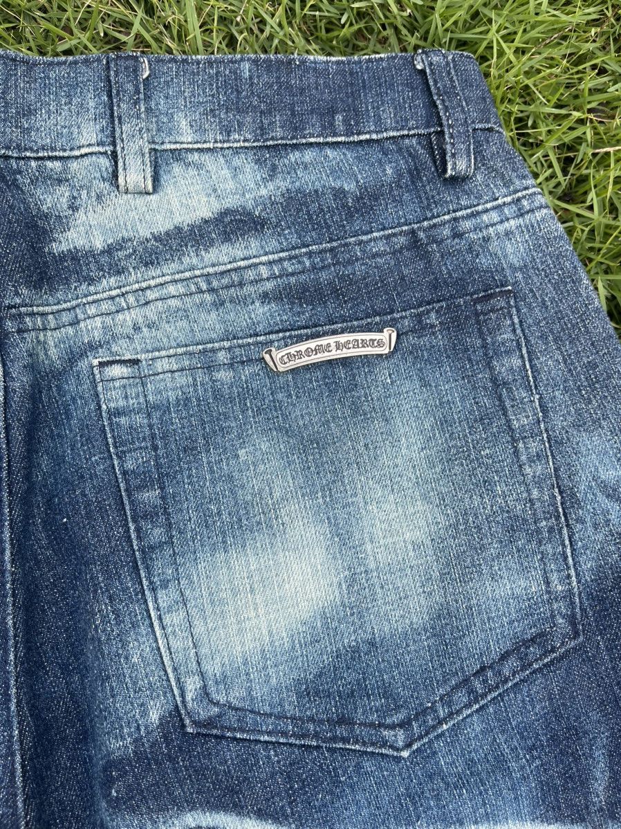 Other Rare Denim Jeans Inspired like Chrome Heart Size US 33 - 9 Thumbnail