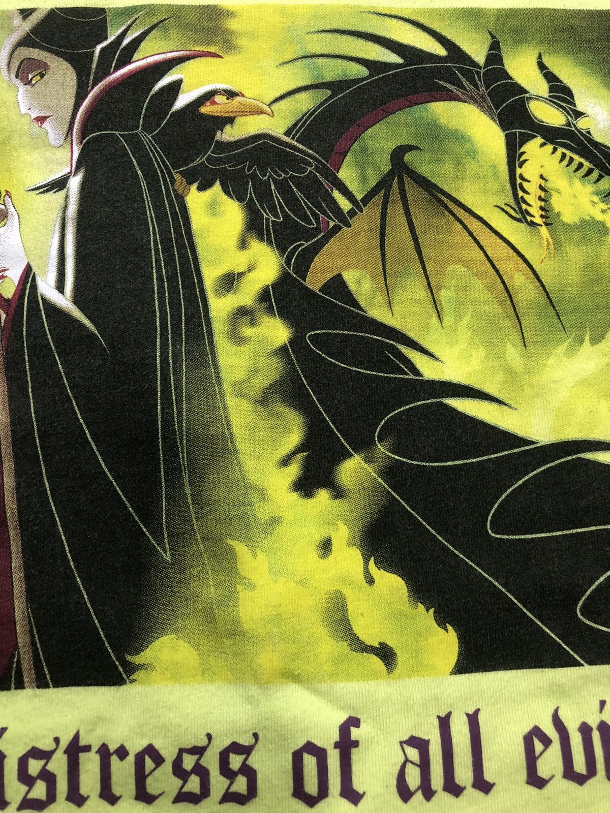 Hysteric Glamour × If Six Was Nine × KMRii Japanese Gothic Mistress Of All Evil Cartoon LongSleeve Tee Size US XL / EU 56 / 4 - 7 Thumbnail
