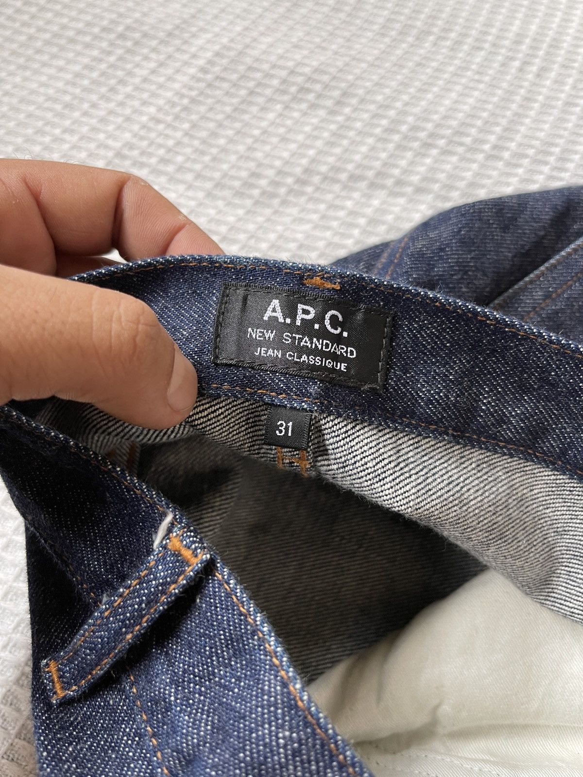 A.P.C. Rare🔥Designer A.P.C Japanese Selvedge Jeans 90’s Size US 32 / EU 48 - 8 Thumbnail