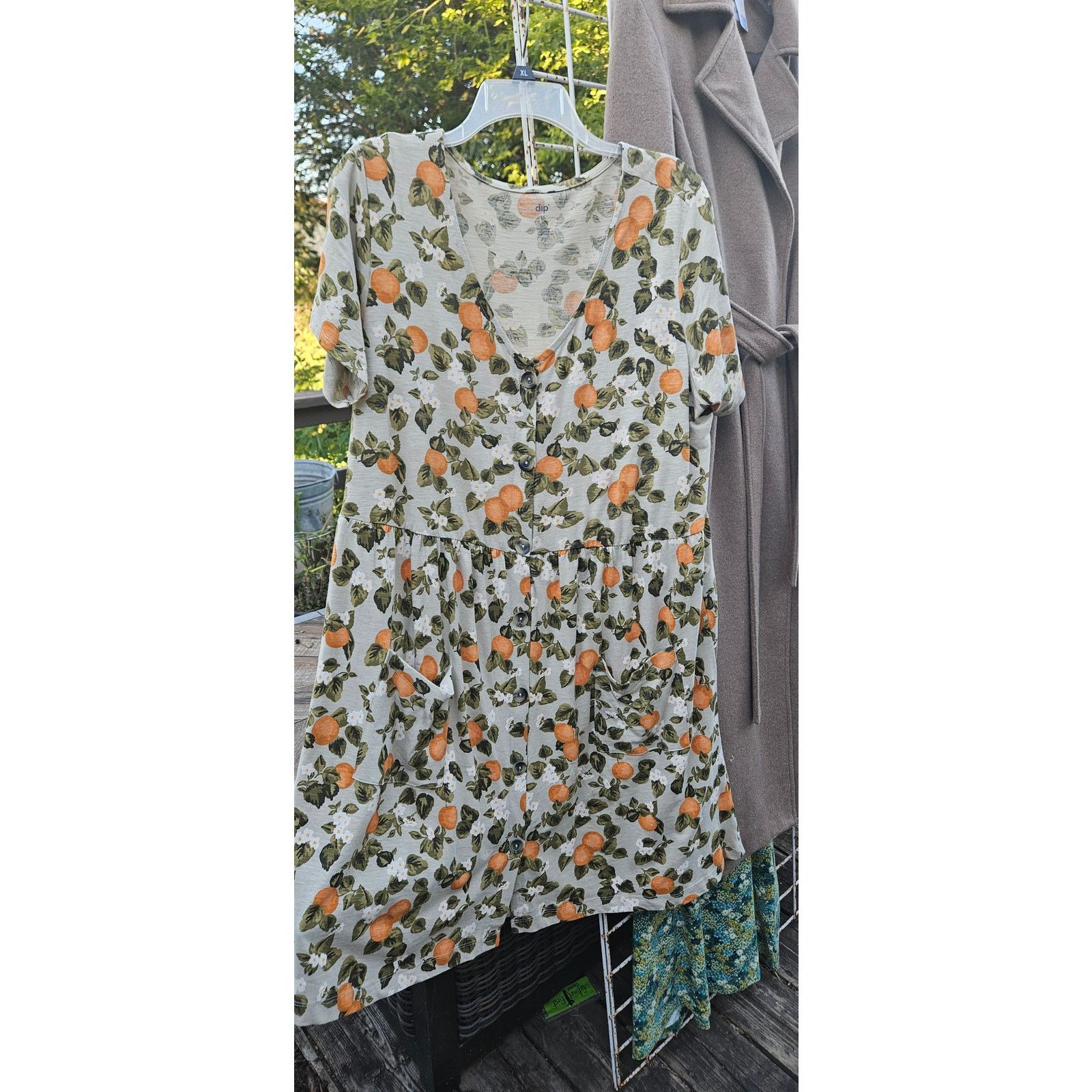 Dipset Organic Cotton Dress. Dip Dress, Size Large. Comfortable! Size L / US 10 / IT 46 - 1 Thumbnail