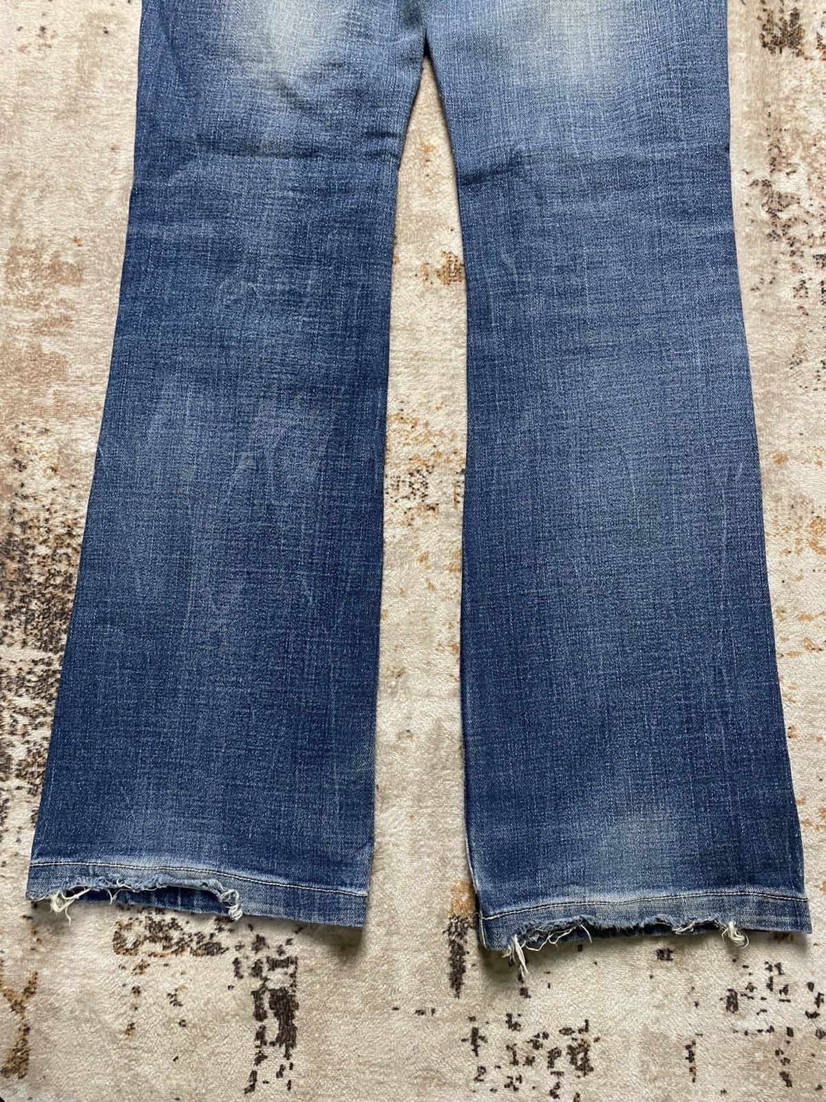 If Six Was Nine Rare Trash Denim Bootcut Size US 29 - 11 Thumbnail