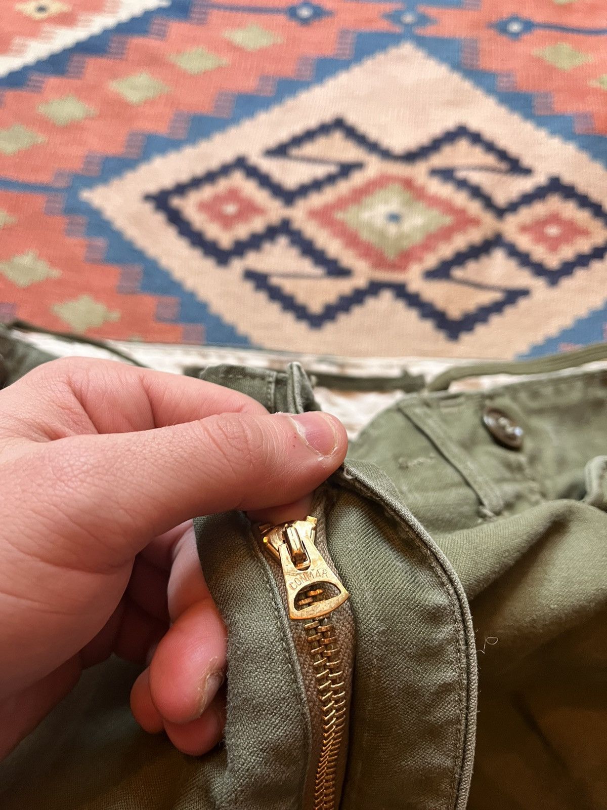 Japanese Brand Vintage bondage army cargo pants M-1951 RARE BAGGY Size US 37 - 4 Thumbnail