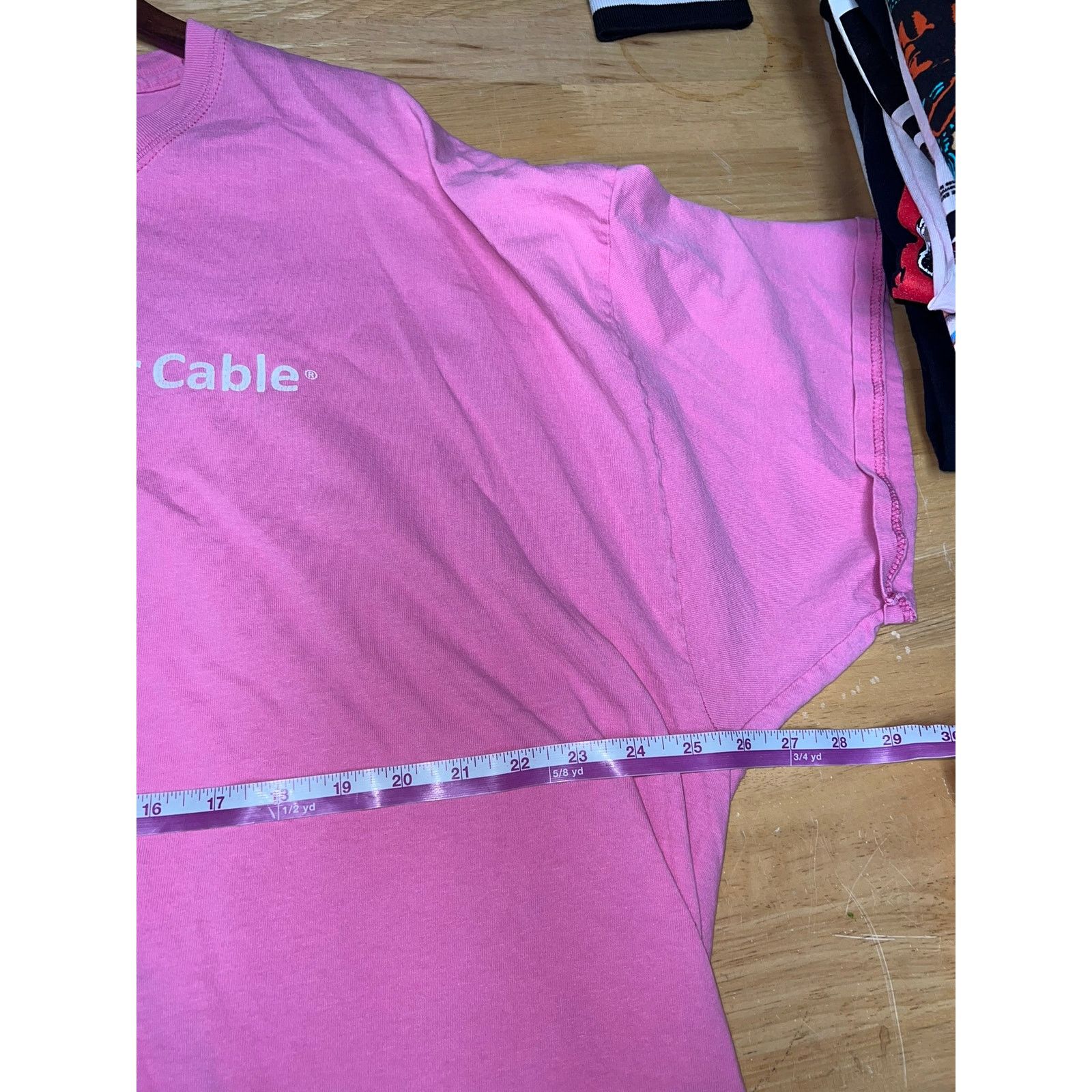 Gildan Vintage Time Warner Cable Shirt TWC Promotional Pink TV 3XL Size US XXL / EU 58 / 5 - 7 Thumbnail
