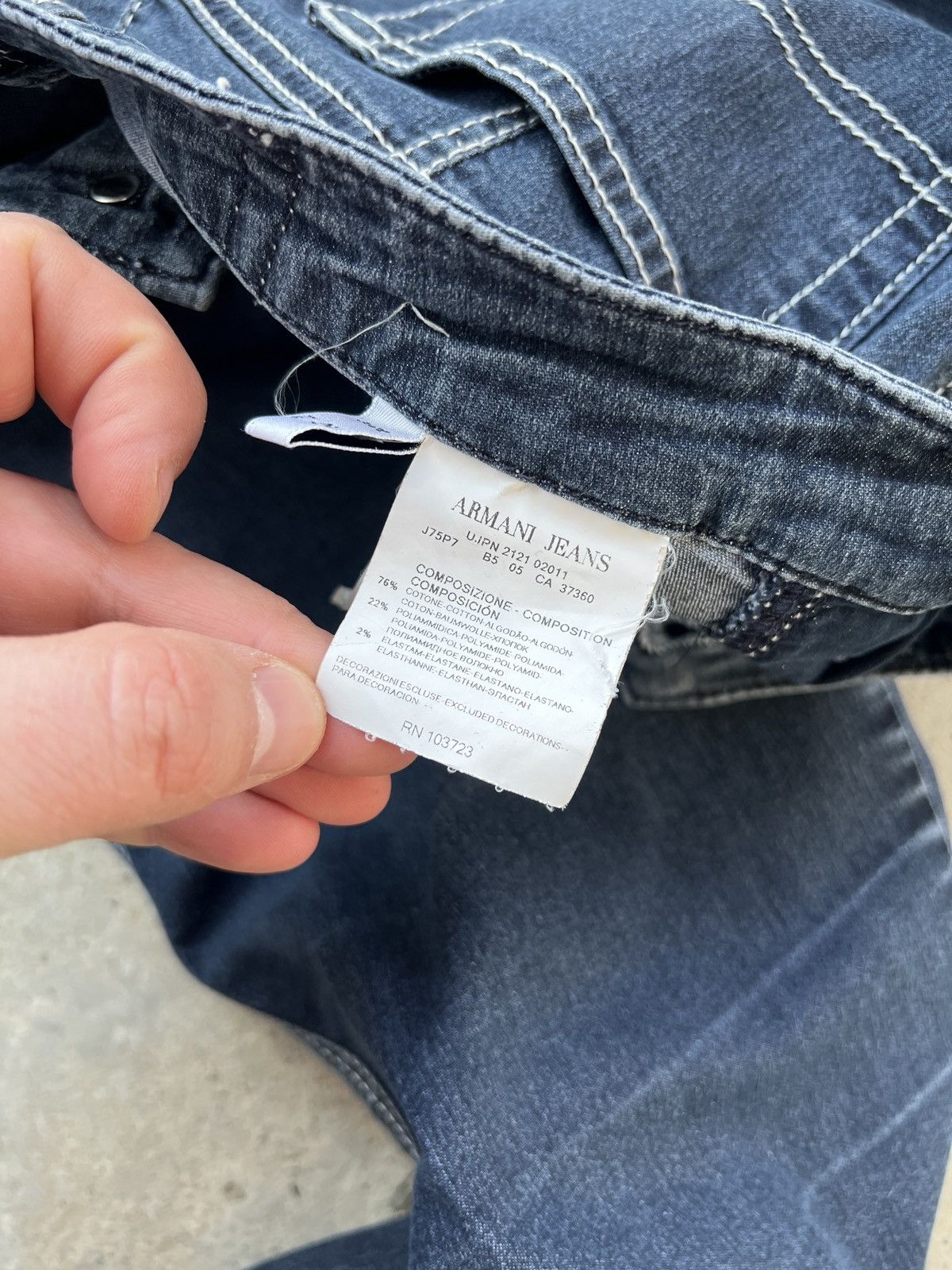 Armani Armani Jeans Size 27" / US 4 / IT 40 - 9 Thumbnail