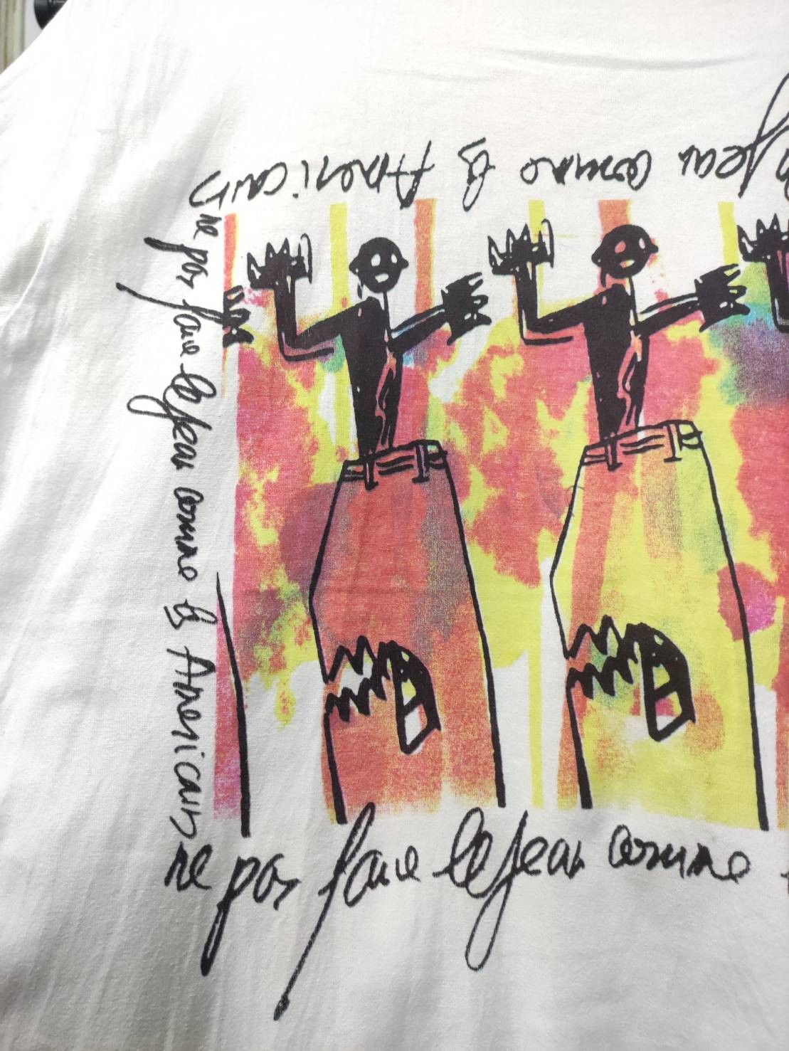 Marithe + Francois Girbaud Marithe + Francois Girbaud Art Graphic T-Shirt Size US M / EU 48-50 / 2 - 3 Thumbnail