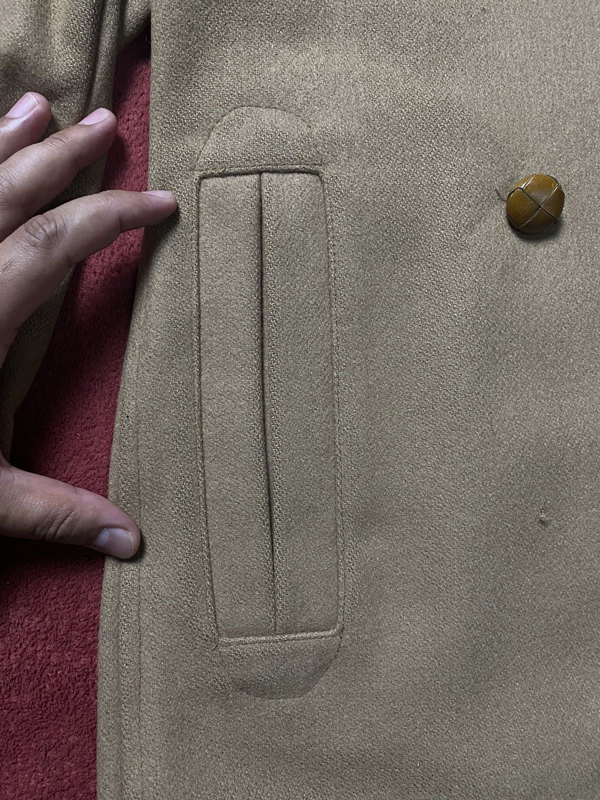 Gloverall × Vintage Vintage Gloverall Wool Trench Jacket Size US M / EU 48-50 / 2 - 4 Thumbnail