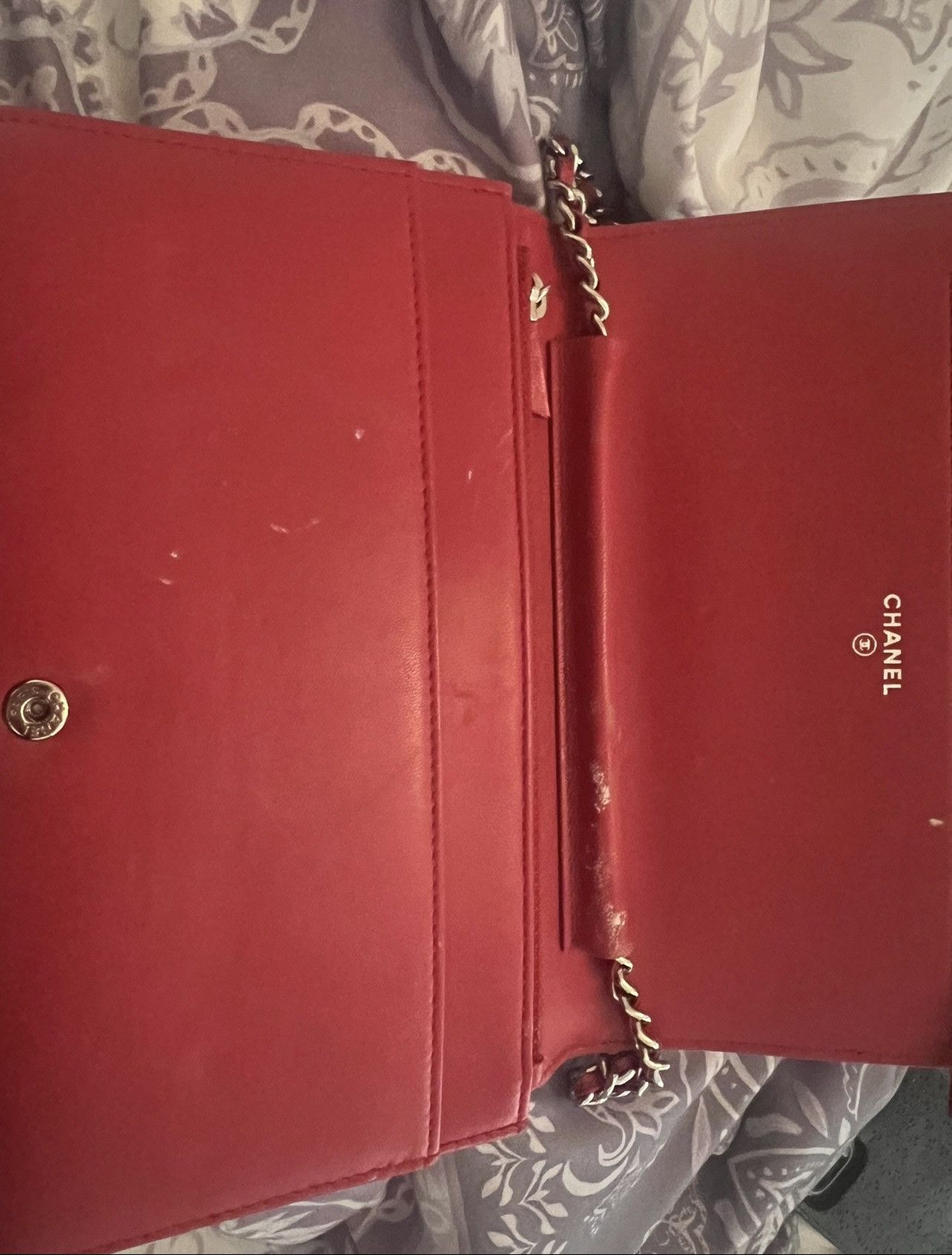 Chanel vintage red chanel bag Size ONE SIZE - 7 Thumbnail