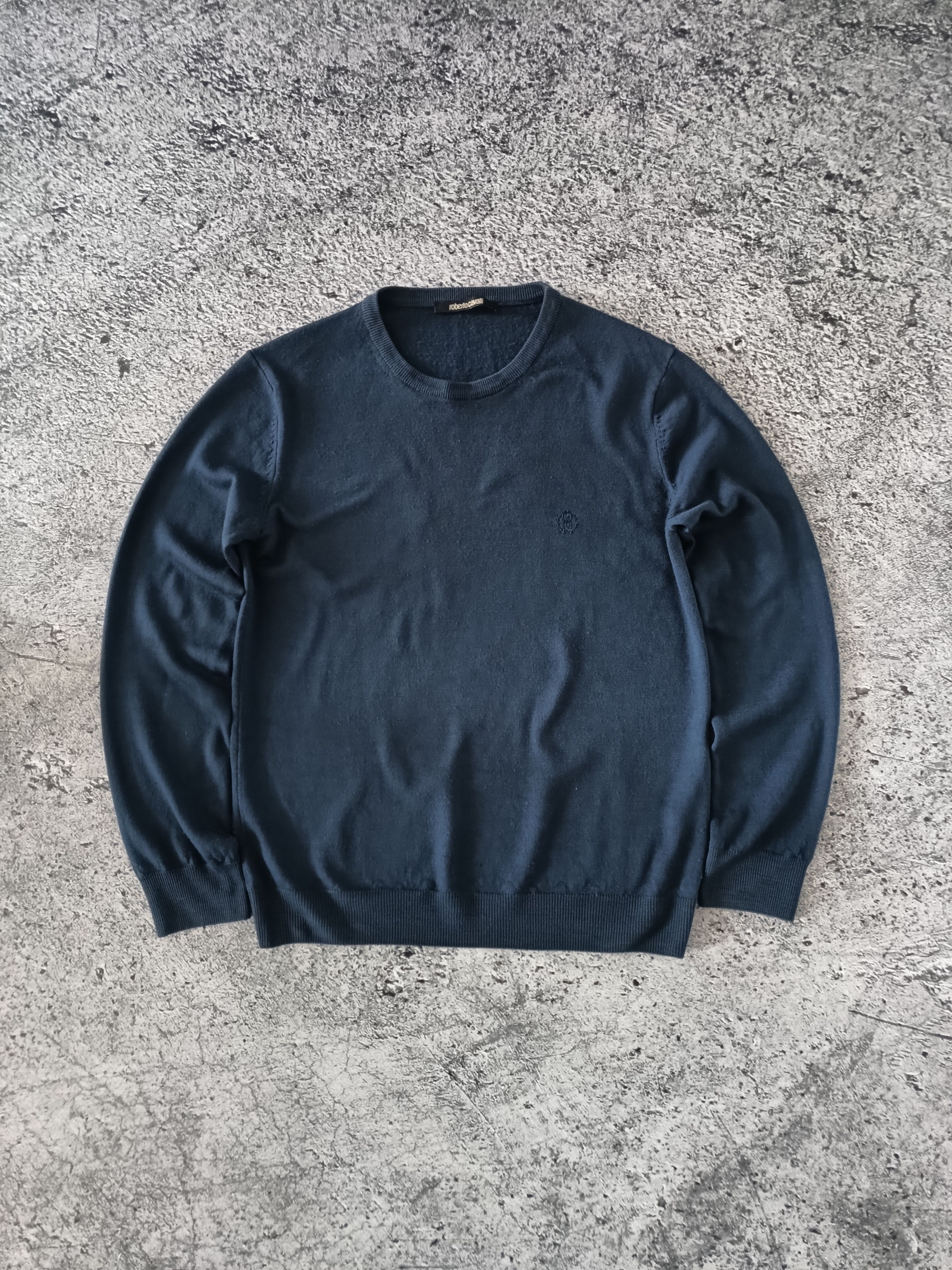 Roberto Cavalli Roberto Cavalli Maglia Uomo Paricollo Wool Jumper / Sweater Size US M / EU 48-50 / 2 - 1 Thumbnail