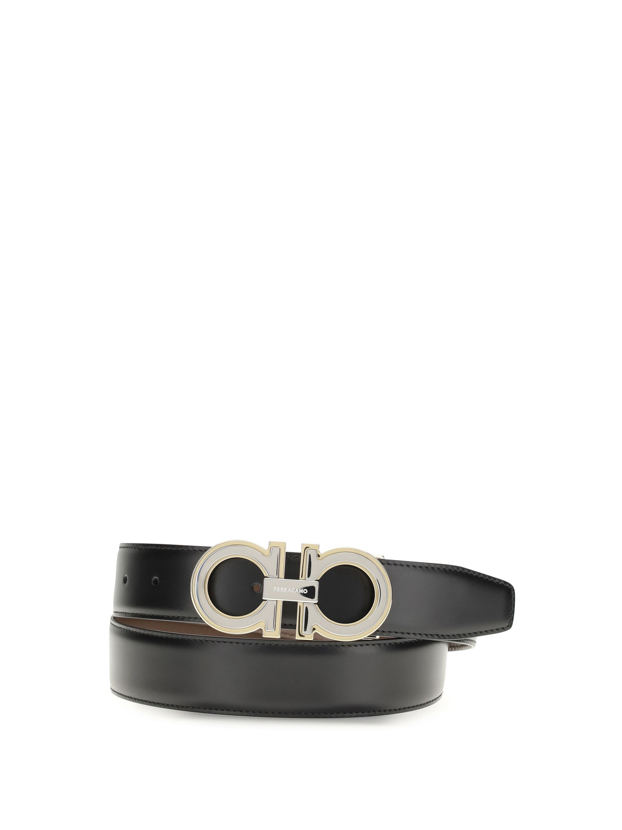 Salvatore Ferragamo Reversible and adjustable Gancini Belt Size ONE SIZE - 1 Thumbnail