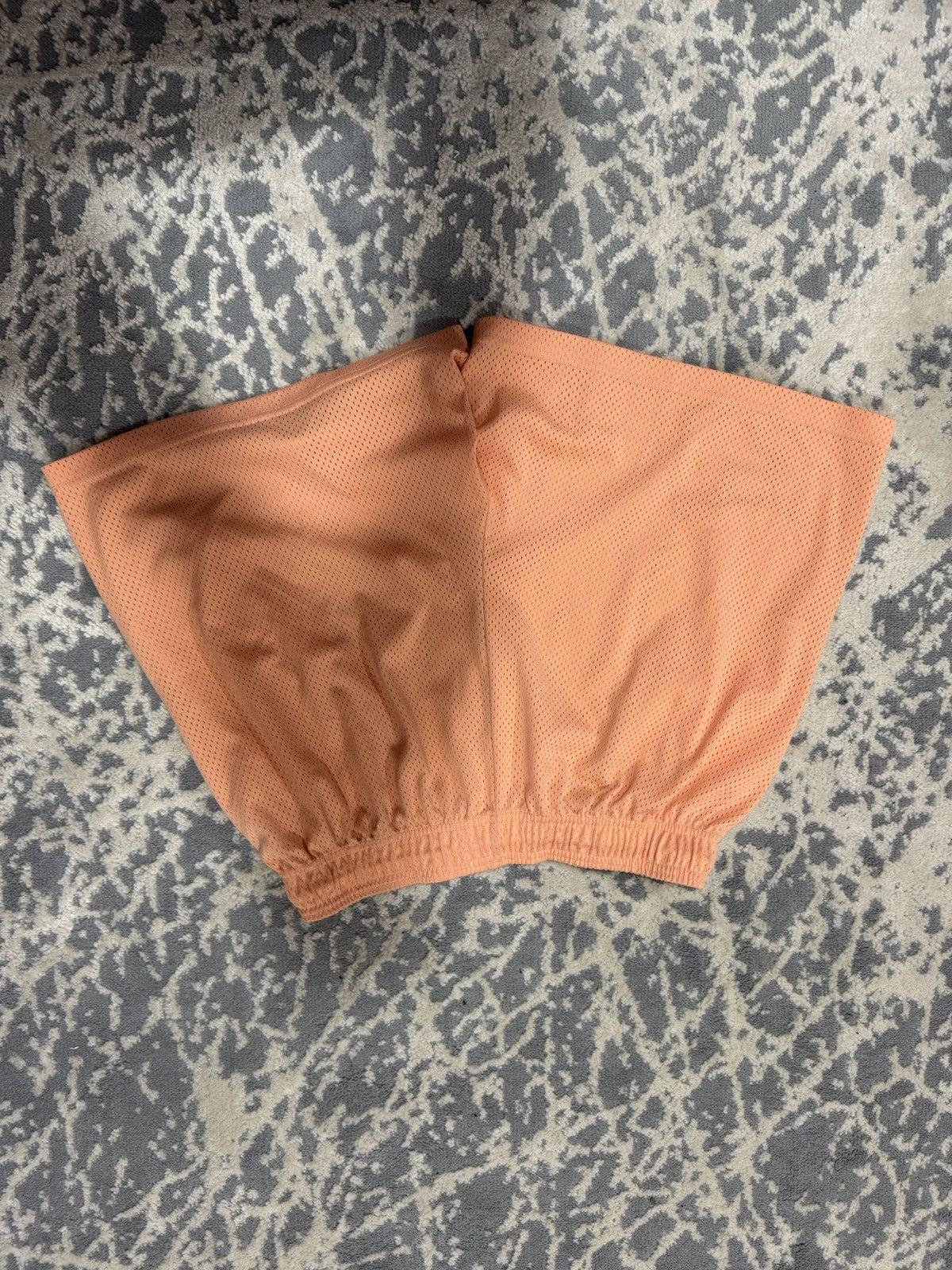 Eric Emanuel Eric Emanuel EE Basic Mesh Shorts - Orange (XL) Size US 37 - 6 Thumbnail
