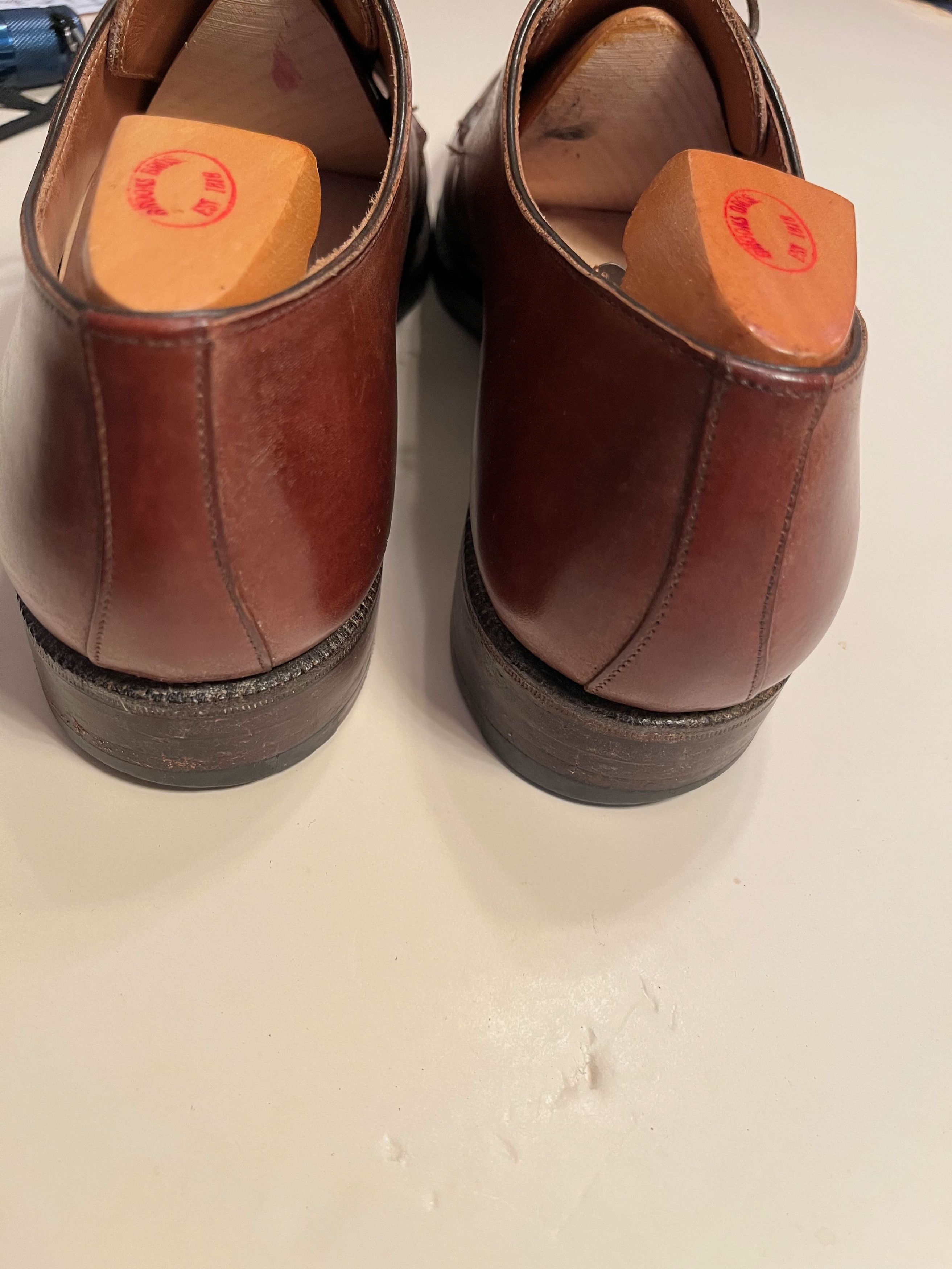 Peal And Co Brooks Brothers X PEAL & CO DERBYS (2nd Pair) Size US 10 / EU 43 - 2 Thumbnail