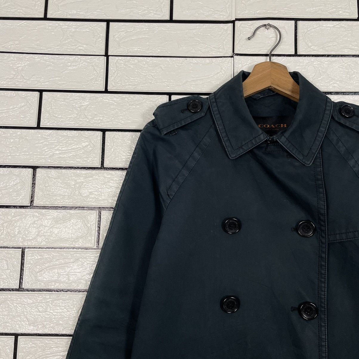 Coach Coach Double Breasted Trench Coat Size XS / US 0-2 / IT 36-38 - 6 Thumbnail