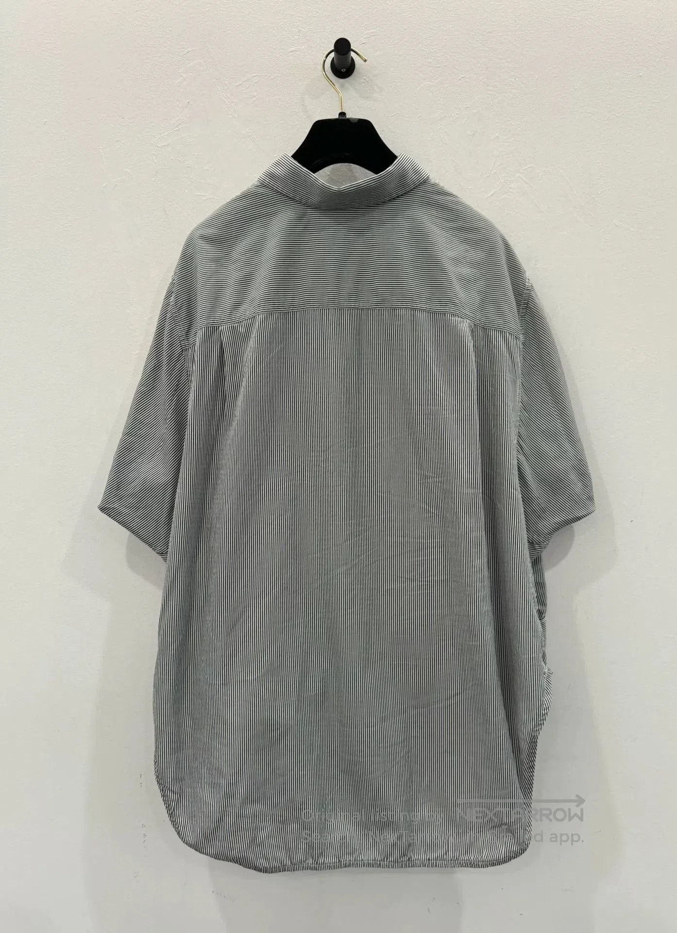 Balenciaga Balenciaga Women's Striped Logo Shirt. Size XS / US 0-2 / IT 36-38 - 3 Thumbnail