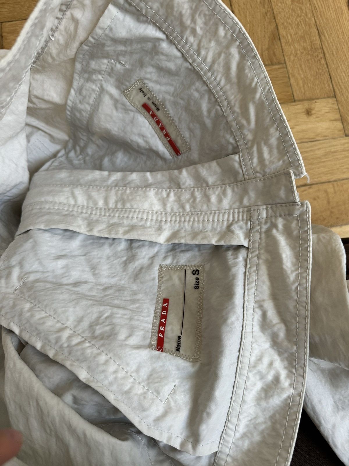 Prada Prada Sport Vintage Rare 90s Women’s Luxury Cropped Jacket Size M / US 6-8 / IT 42-44 - 5 Thumbnail