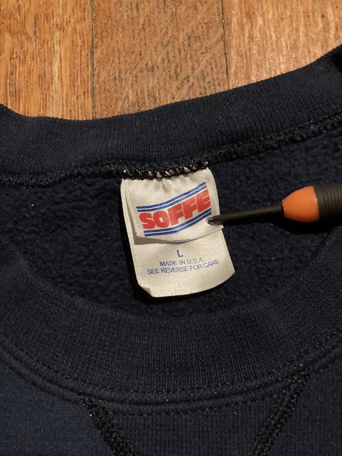 Soffe Vintage US Navy Crewneck Size US L / EU 52-54 / 3 - 5 Thumbnail
