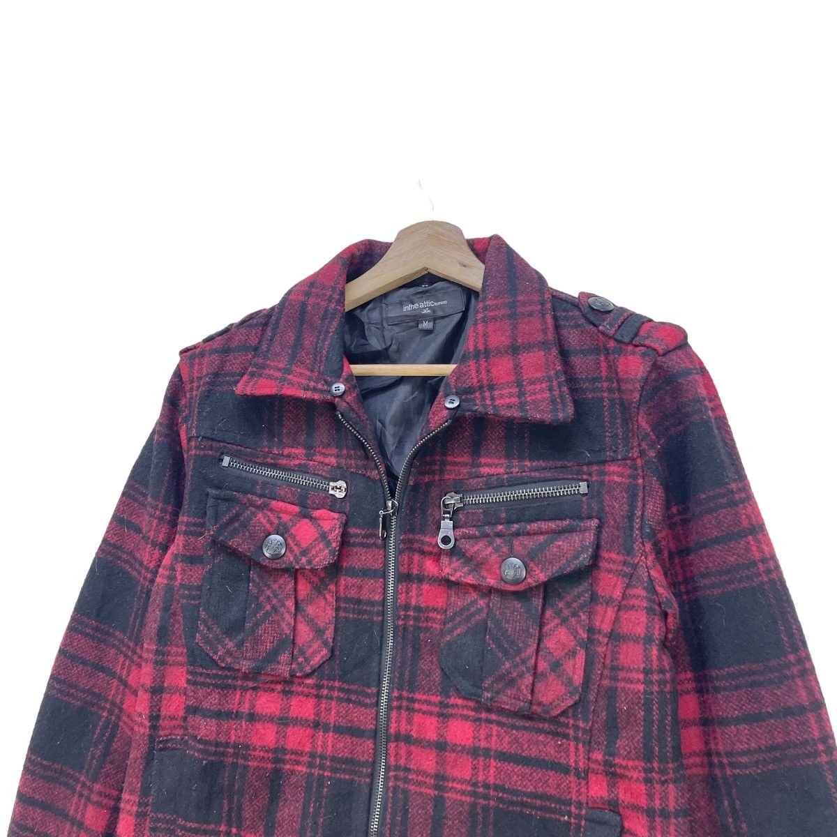 45rpm × Japanese Brand × The Real McCoy's Japanese Brand In The Attic Checked Jacket Size US S / EU 44-46 / 1 - 4 Thumbnail