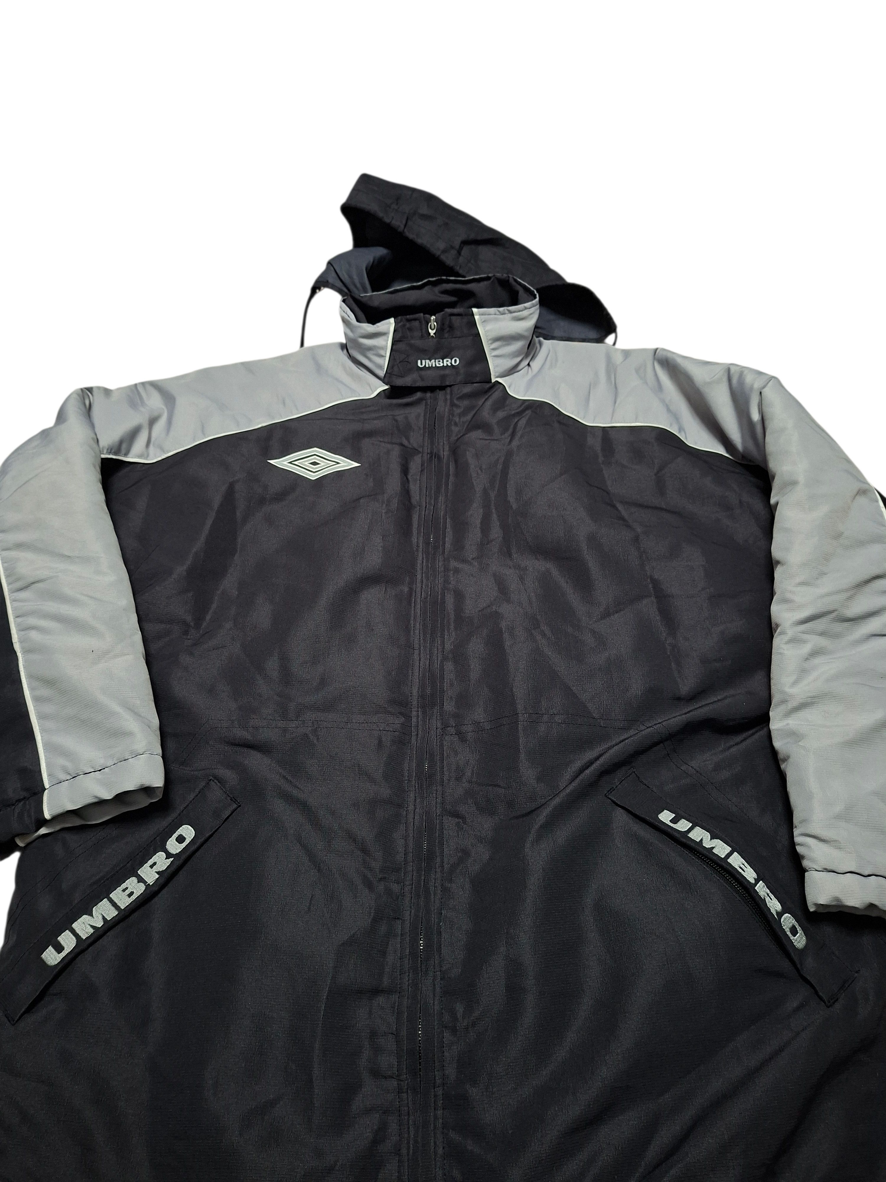 Umbro UMBRO VINTAGE 90S BIG LOGO HEAVY COAT PARKA JACKET Size US M / EU 48-50 / 2 - 2 Thumbnail