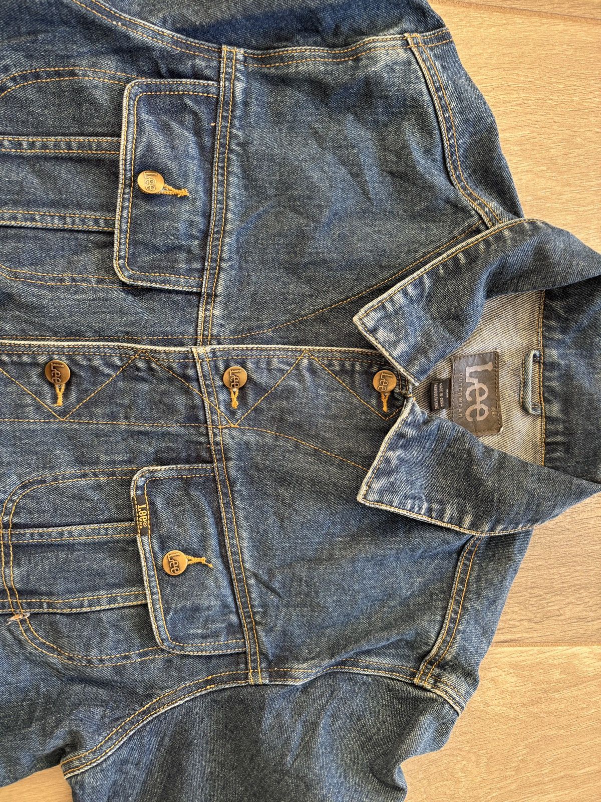 Lee Lee Men’s Medium Denim Jacket Size US M / EU 48-50 / 2 - 5 Thumbnail