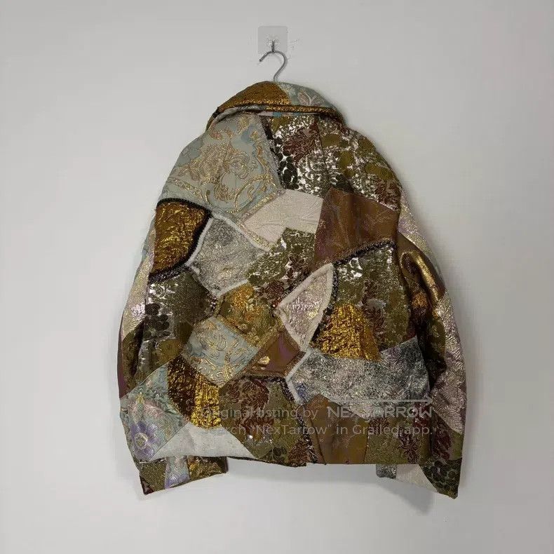 Dries Van Noten Dries Van Noten Heavy embroidery collage design jacket Size L / US 10 / IT 46 - 4 Thumbnail