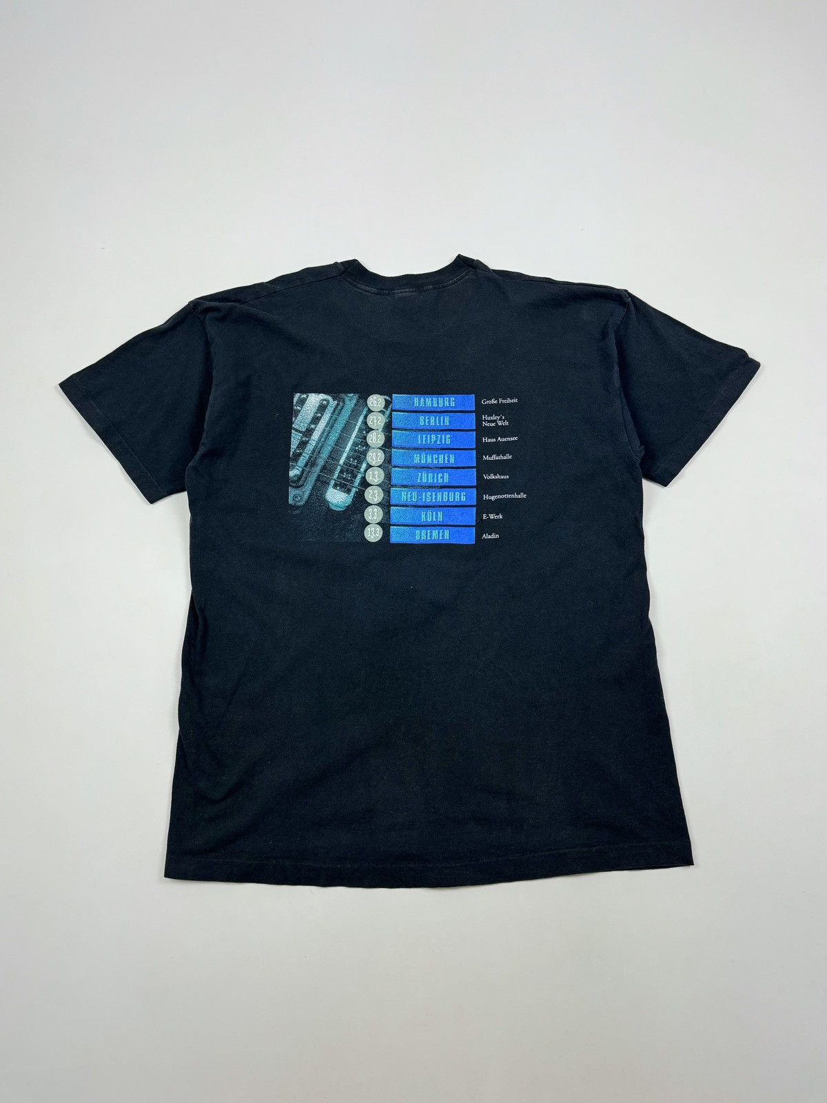 Band Tees × Vintage 1996 Peter Maffay Distressed Tour Single Stitch T-Shirt Size US XL / EU 56 / 4 - 9 Thumbnail