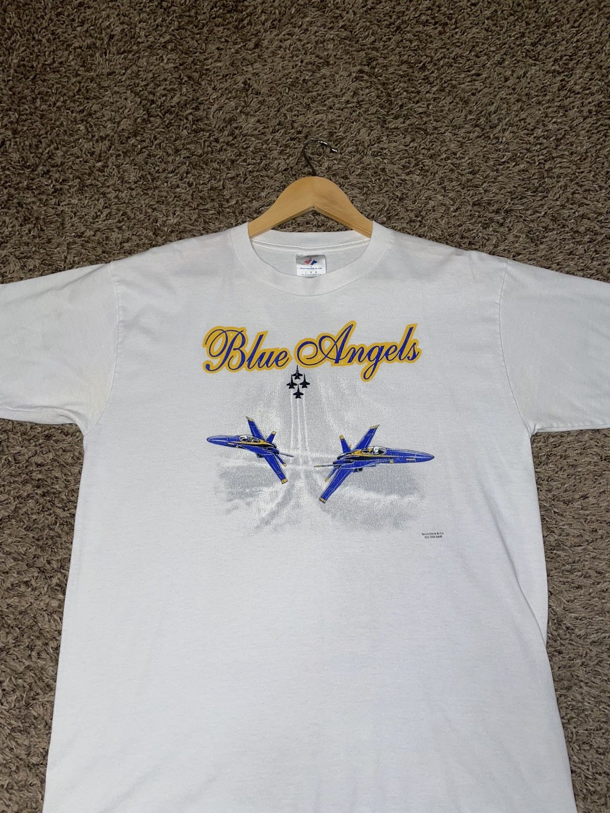 Other Blue Angels Navy T-Shirt Size US L / EU 52-54 / 3 - 2 Thumbnail