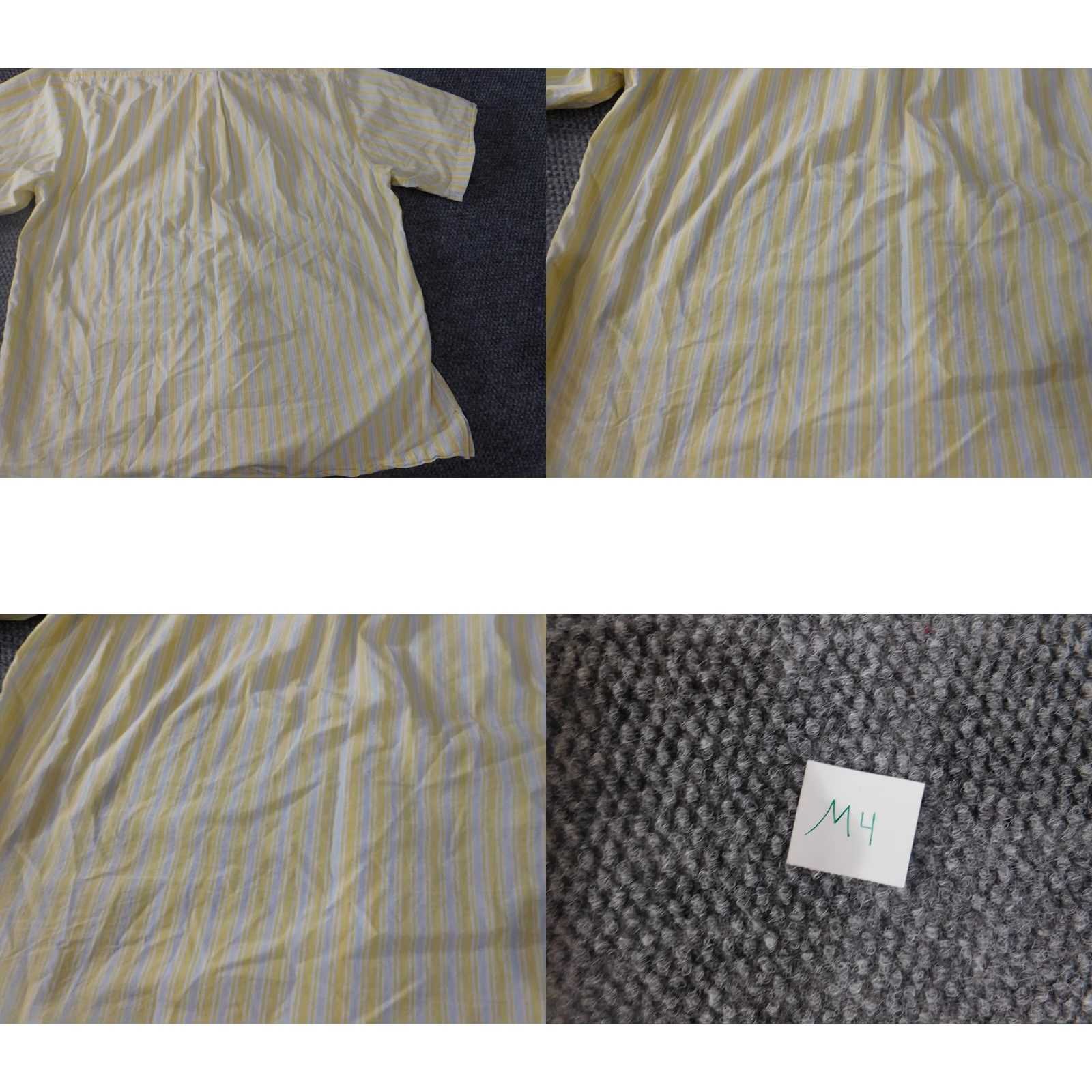 Izod IZOD Shirt L Yellow Striped Button-Down Casual Men Size US L / EU 52-54 / 3 - 8 Thumbnail