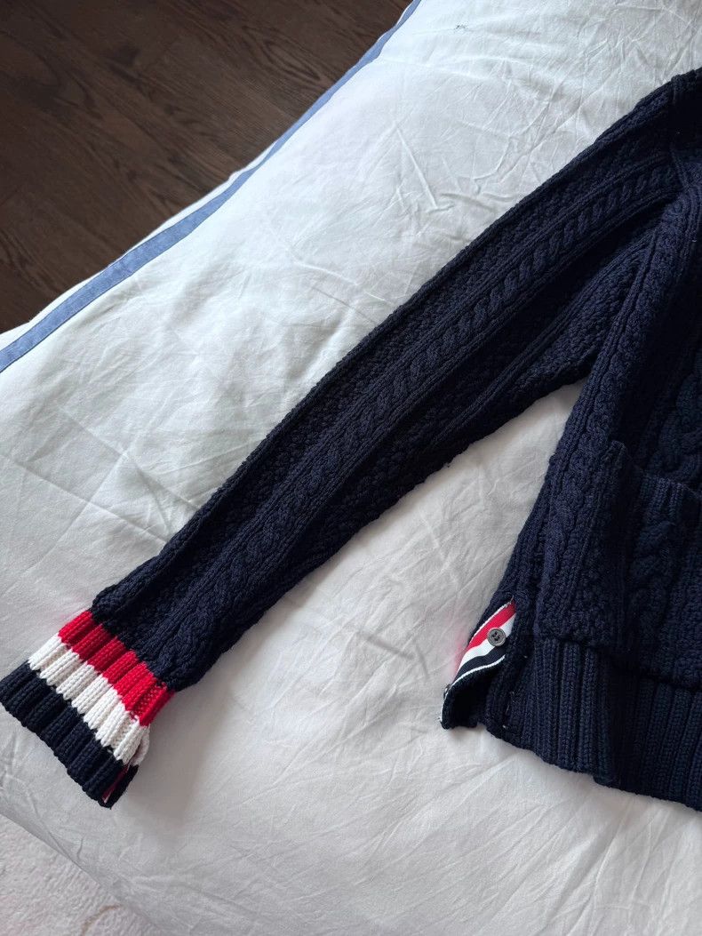 Other Thom Browne size1 Blue and green knit sweater Size US S / EU 44-46 / 1 - 5 Thumbnail