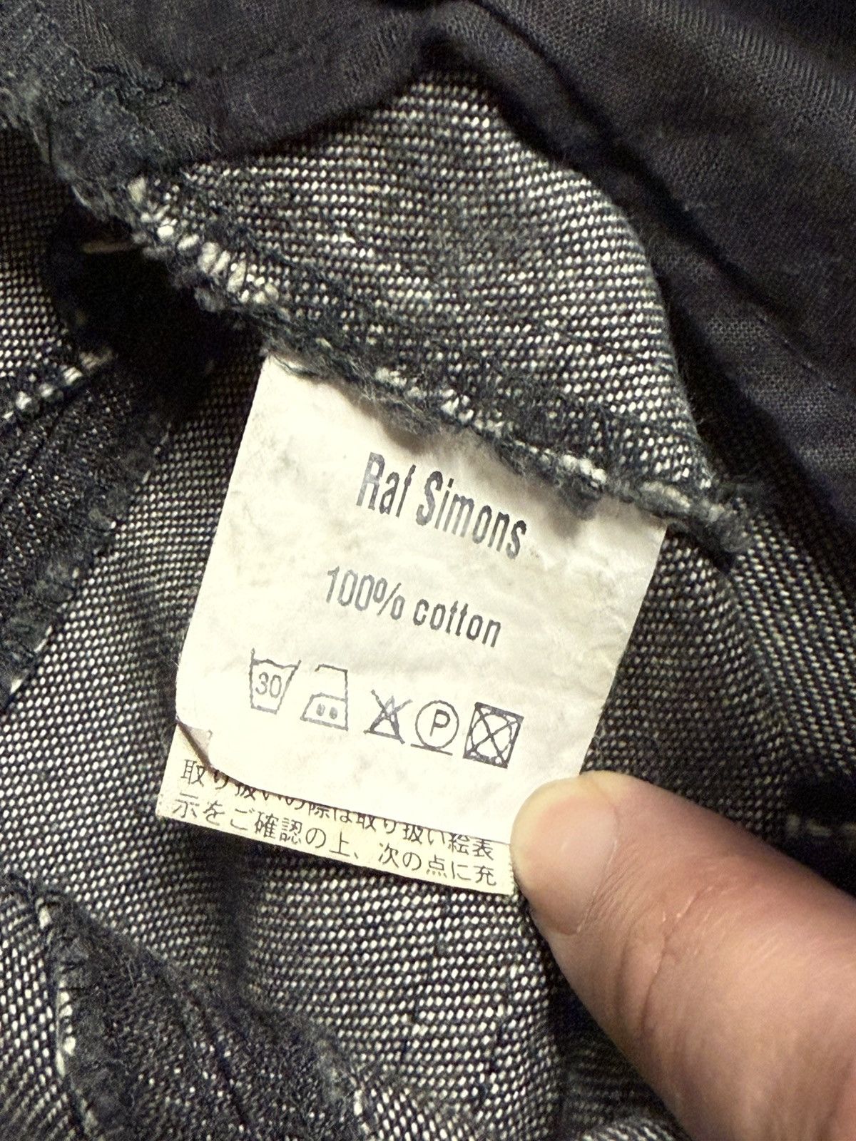 Raf Simons Raf Simons SS05 "History of my World" Denim Size US 28 / EU 44 - 3 Thumbnail