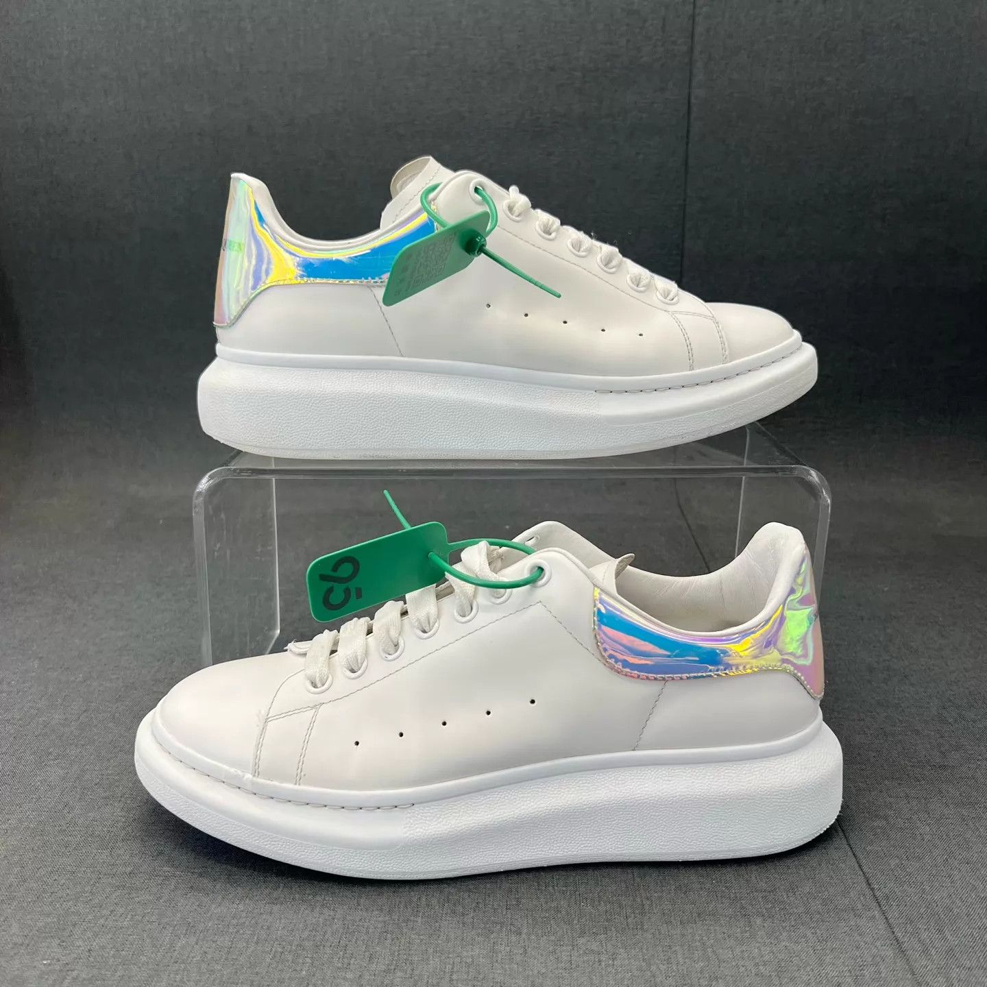 Alexander McQueen McQ Iridescent Toe Trainer 43.5 with Box Size US 10.5 / EU 43-44 - 2 Thumbnail