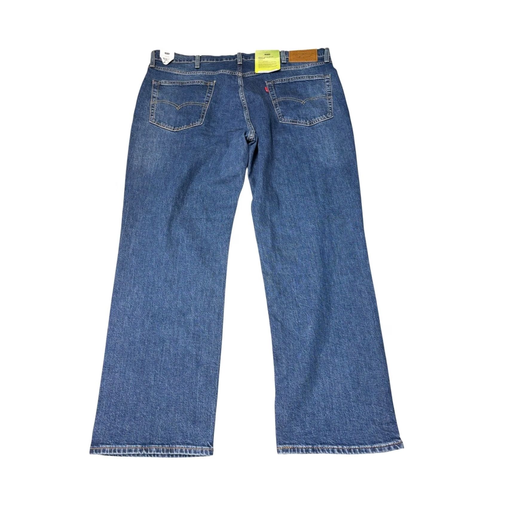 Levi's Levi's Premium 541 Jeans Straight Medium Wash Blue 40x30 Mens Big & Tall Regular Stretch Denim 5-Pocket Logo 40 in Waist Size US 40 / EU 56 - 7 Thumbnail