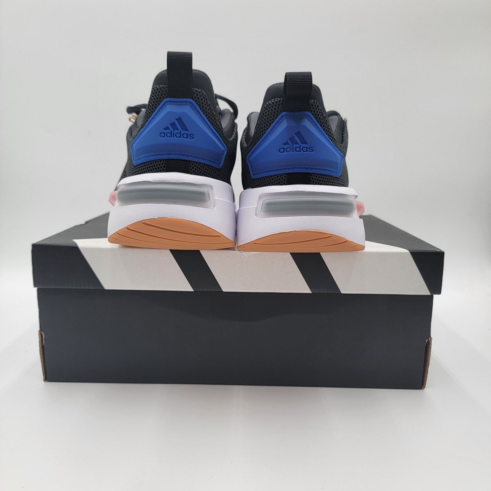 Adidas adidas Racer TR23 Men's IG7328 Carbon/Black/Blue 8.5 US Size US 8.5 / EU 41-42 - 4 Thumbnail