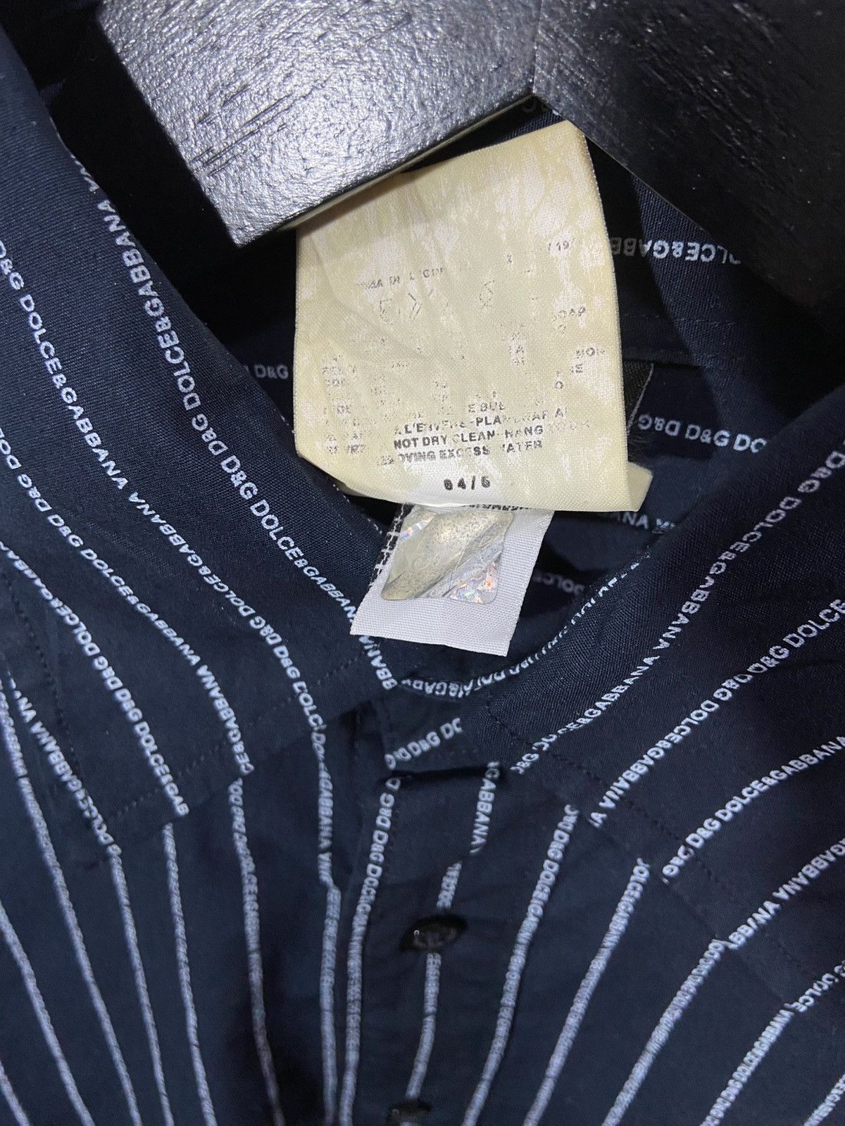 Dolce & Gabbana Monogram Dolce & Gabbana Button Up Shirt Size US M / EU 48-50 / 2 - 6 Thumbnail