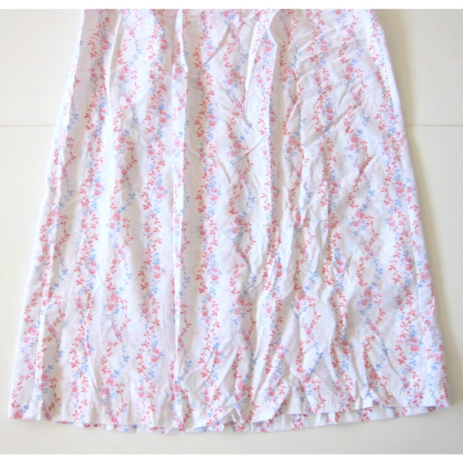 Pinko VINTAGE Coffee Casual Cotton Pink Floral Button Down Pocket Maxi House Dress M Size M / US 6-8 / IT 42-44 - 7 Thumbnail