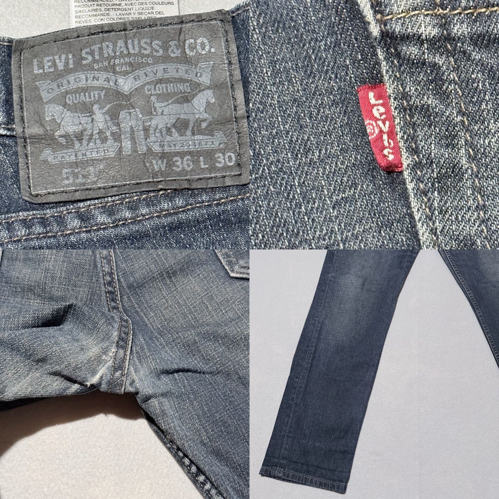 Levi's Levi's 511 Jeans Men Blue Denim Mid-Rise Classic Straight Zip Fly 36X30 Jeans Men Blue Denim Mid-Rise Classic Zip Fly 36X30 Size US 36 / EU 52 - 8 Thumbnail