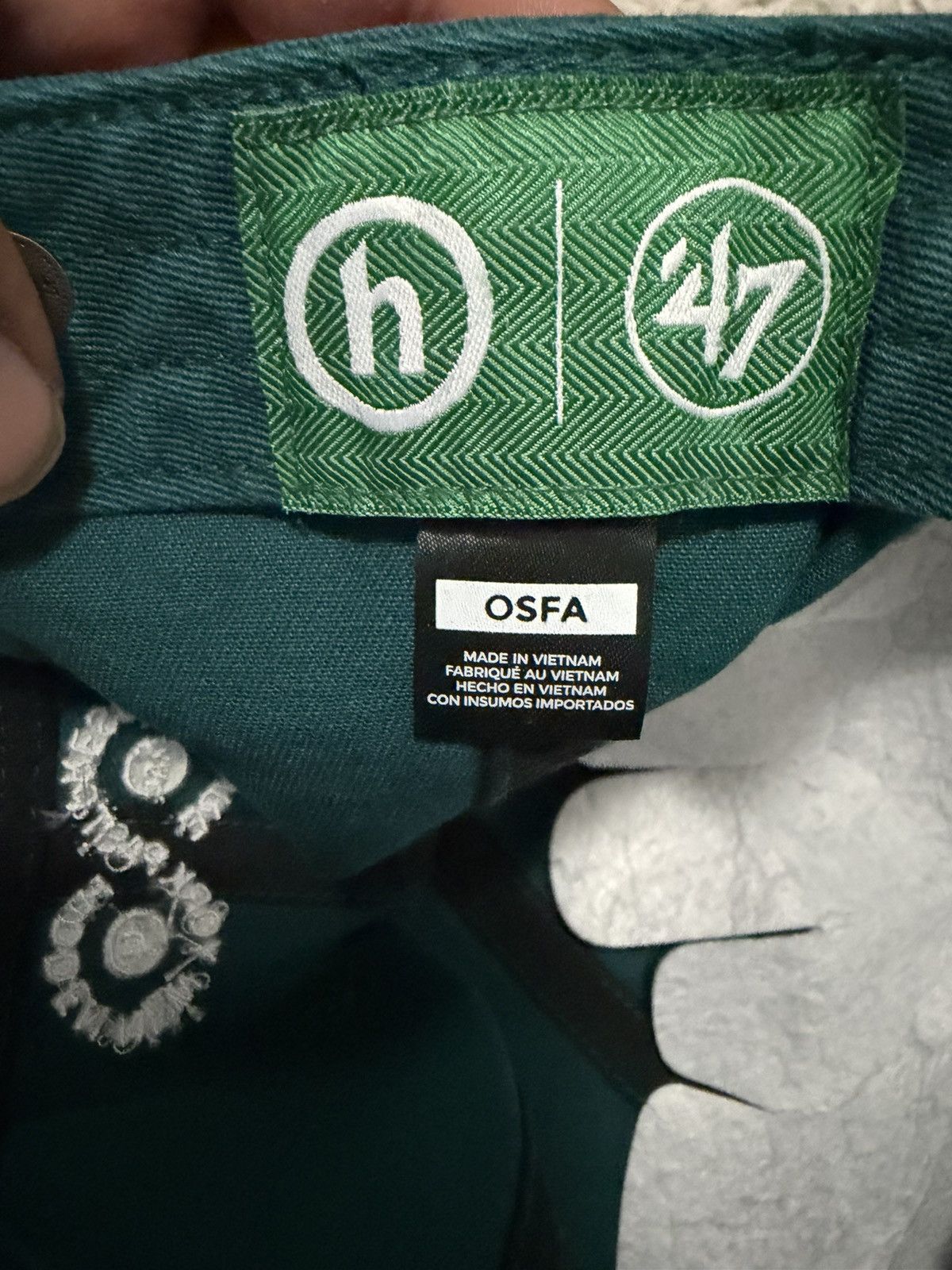 47 Brand × HIDDEN HIDDEN NY x 47’ BOOMERANG LOGO CAP in GREEN (BRAND NEW) Size ONE SIZE - 8 Thumbnail