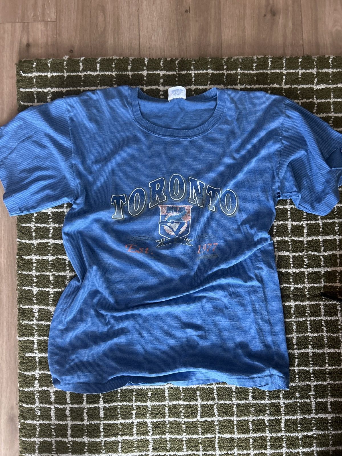 Vintage 1992 Vintage Toronto Blue Jays Tee Size US L / EU 52-54 / 3 - 1 Thumbnail