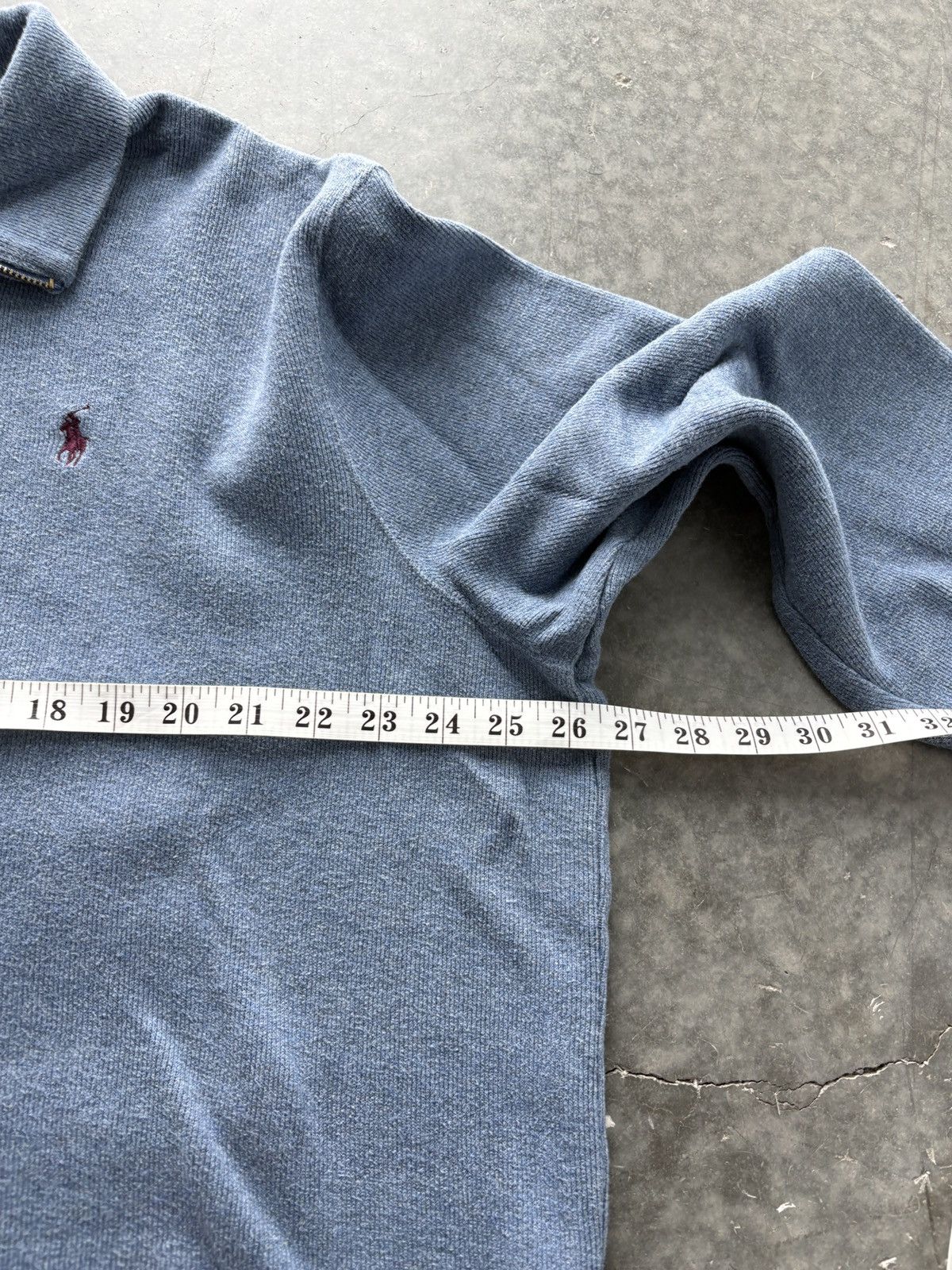 Polo Ralph Lauren Vintage Y2K Polo Ralph Lauren Quarter Zip Sweatshirt Size US XL / EU 56 / 4 - 5 Thumbnail