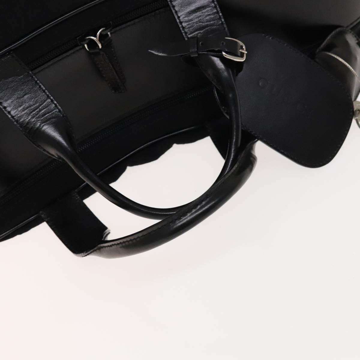Gucci GUCCI Boston Bag Cotton Black Silver 010 1553 010 1553 Size ONE SIZE - 6 Thumbnail